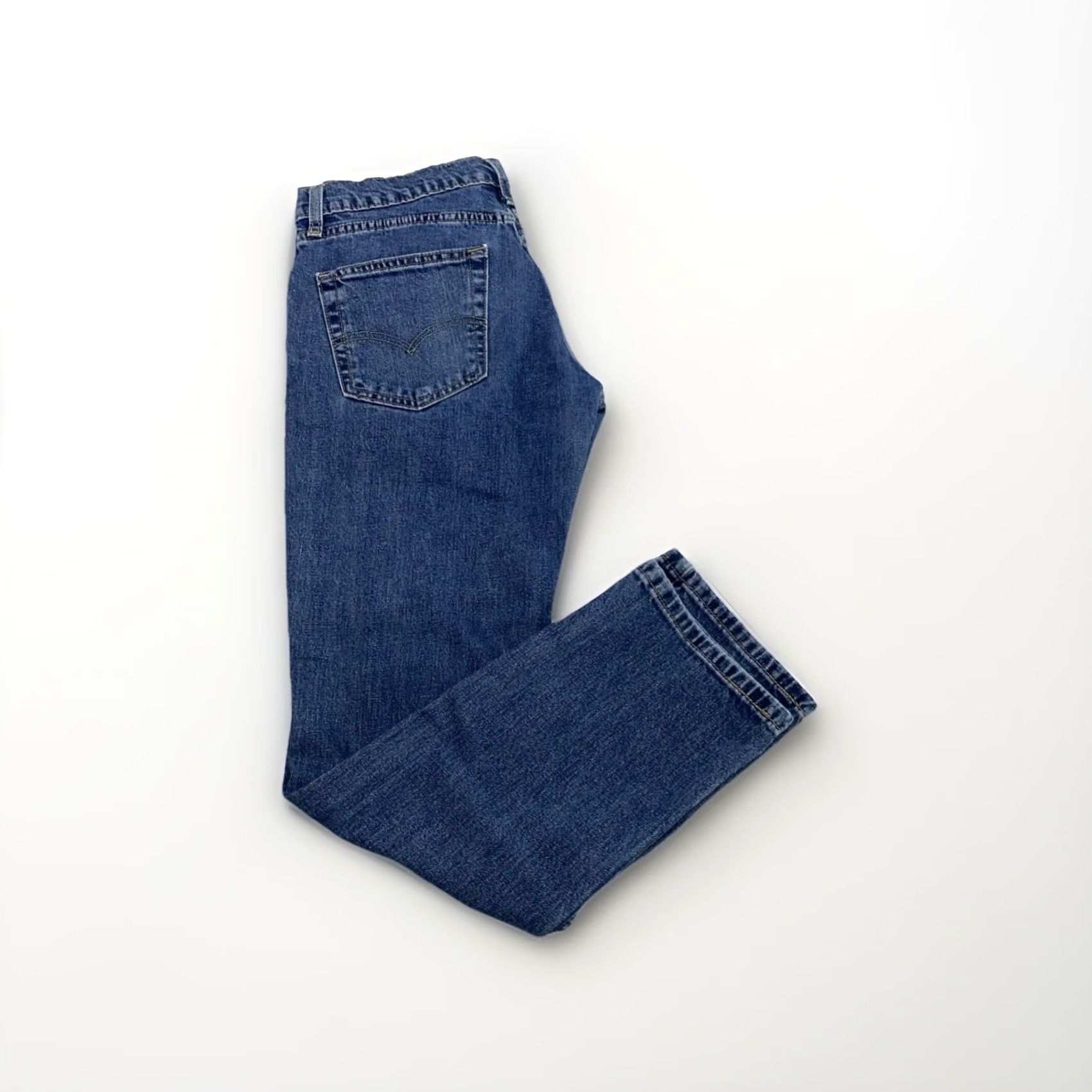 Levi's Levi’s 511 Taper Flex Denim Blue Jeans 32x30 Men Regular Slim Zip Mid Rise 32 Inseam Cotton Blend Denim Vintage No Womens Mens Size US 32 / EU 48 - 3 Thumbnail
