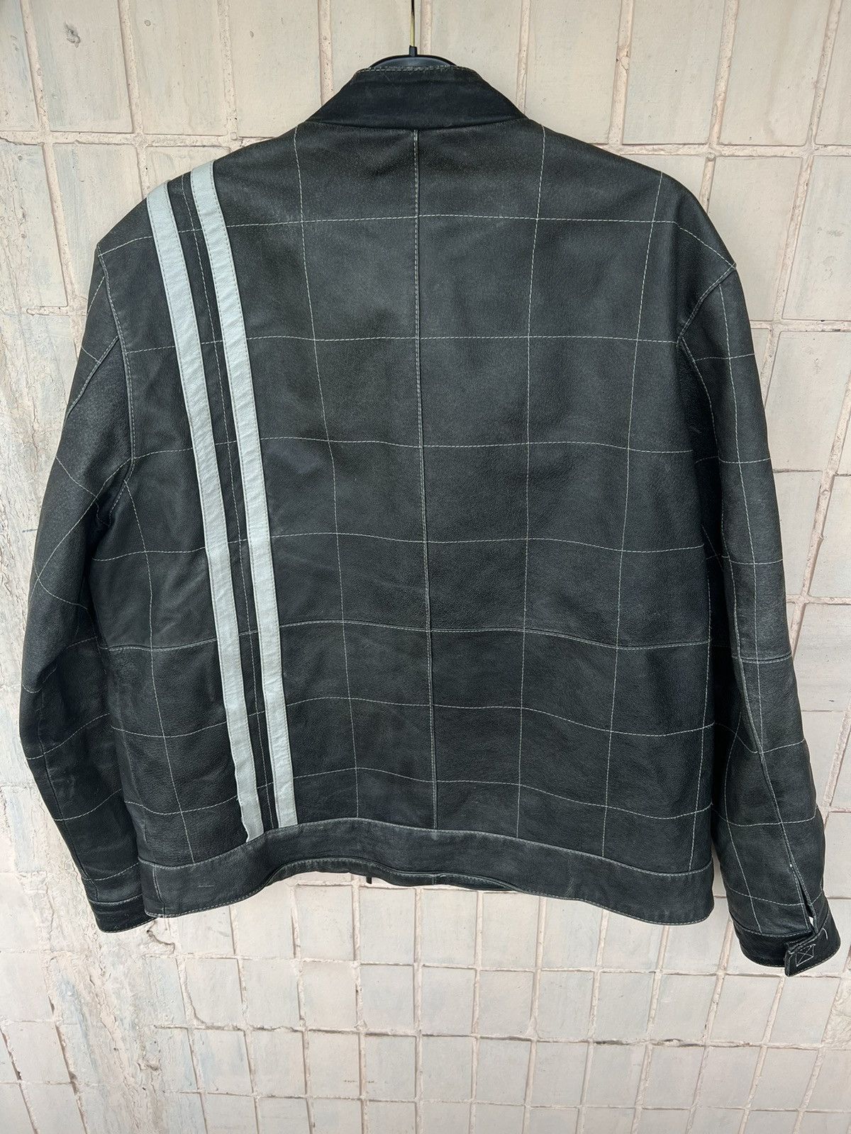 Angelo Litrico Y2K Moto Racing Leather Vintage Jacket Angelo Litrico Size US M / EU 48-50 / 2 - 13 Thumbnail