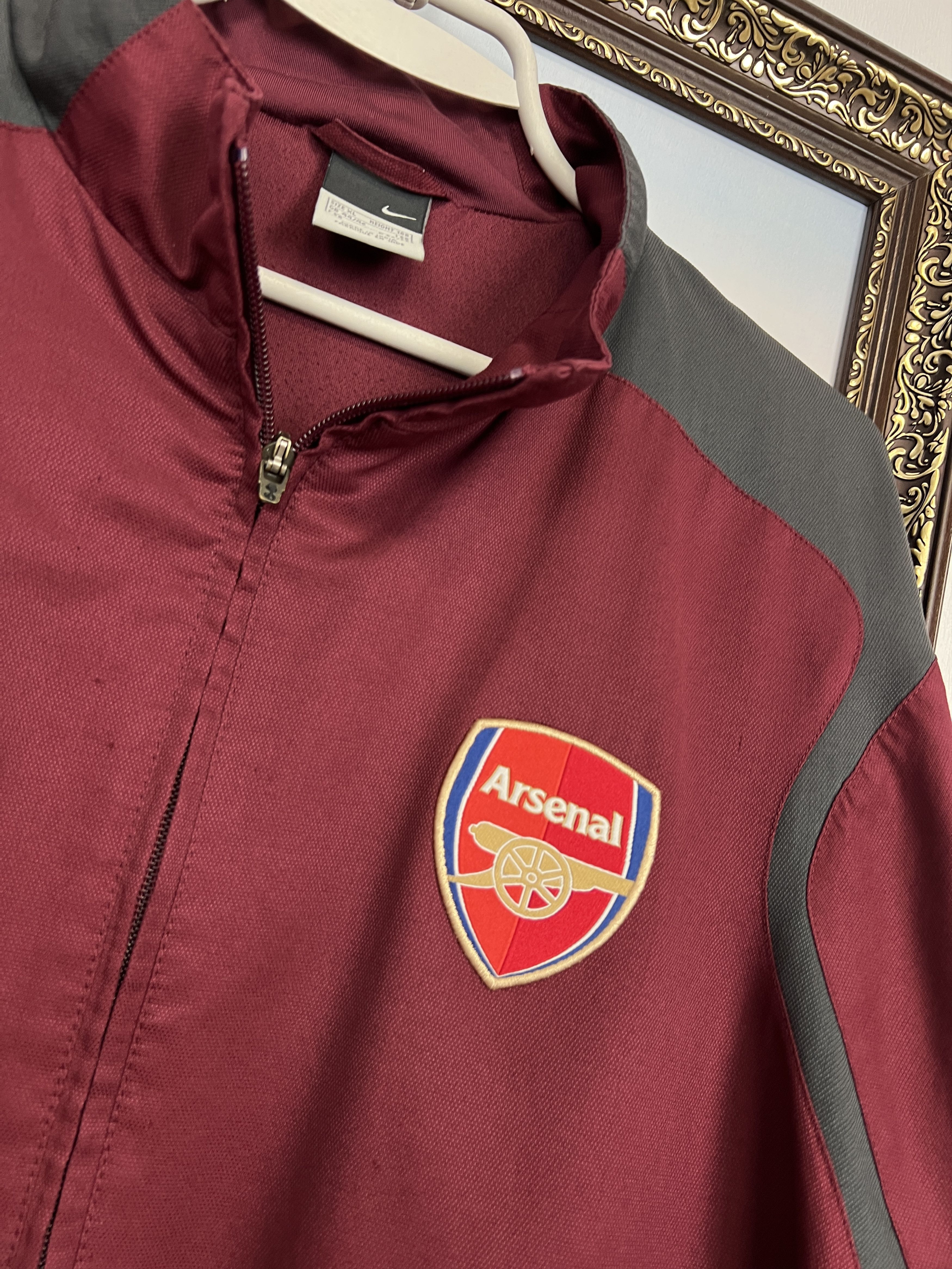 Nike Vintage Nike Arsenal Football Jacket Soccer o2 Track Top Size US XL / EU 56 / 4 - 3 Thumbnail