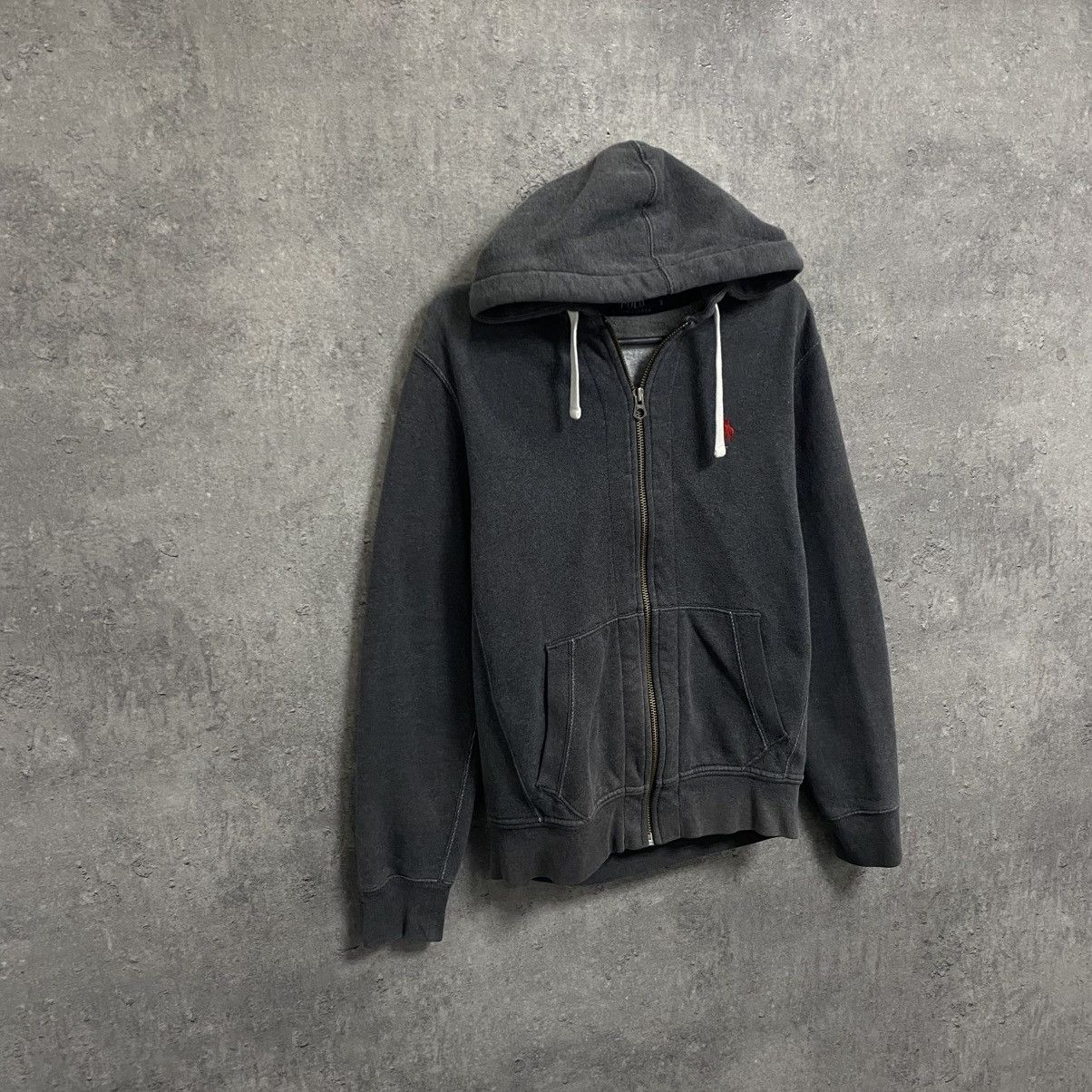 Polo Ralph Lauren Vintage Polo Ralph Lauren Zip Hoodie Grey Size US S / EU 44-46 / 1 - 3 Thumbnail