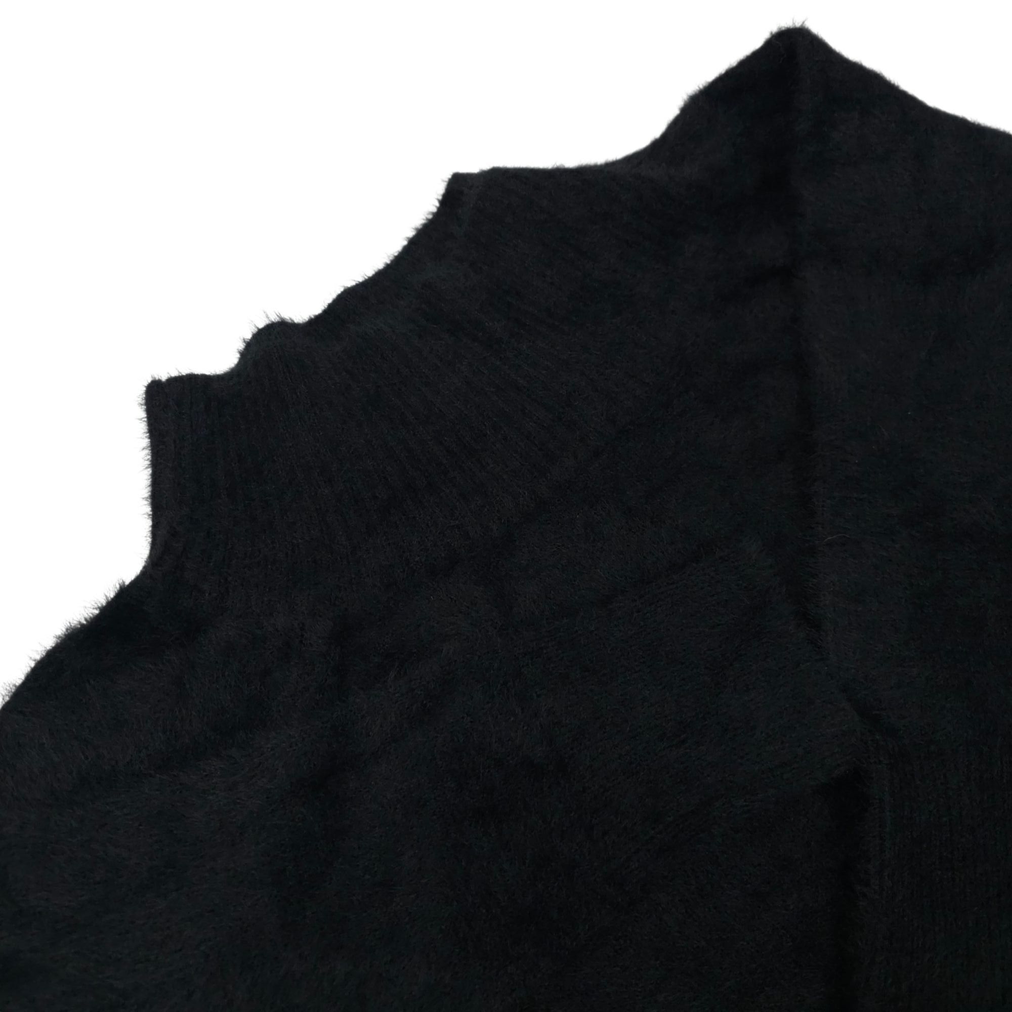 Loft Loft Sweater Fuzzy Womens L Pullover Ribbed Wide Mock Neck E Size L / US 10 / IT 46 - 1 Thumbnail