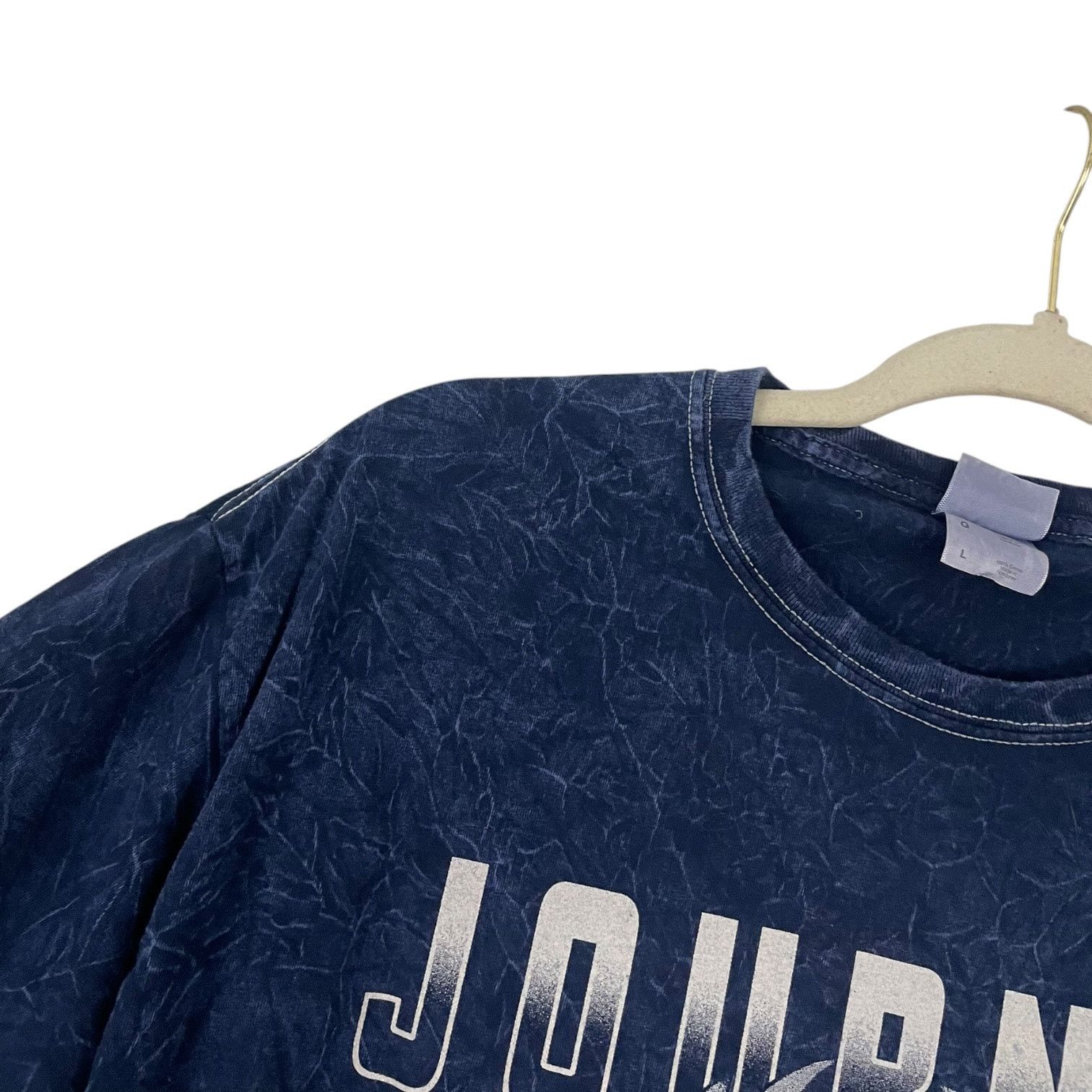Other Navy Acid Wash Journey Summer Stadium Tour 2024 Graphic Tee Size L / US 10 / IT 46 - 3 Thumbnail