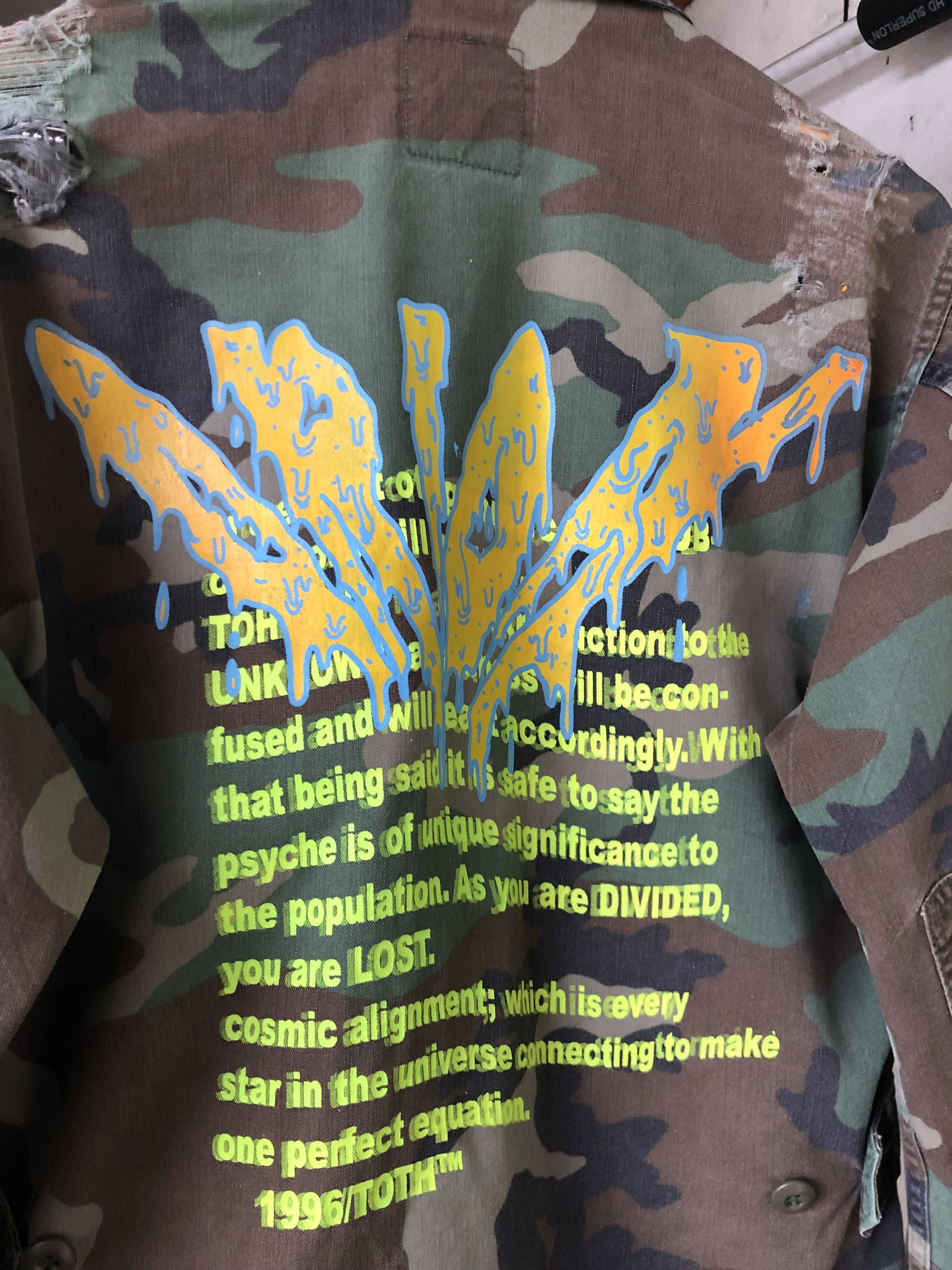 Vintage Vintage Us Army x Orion Band Distressed Army Jacket Size US M / EU 48-50 / 2 - 8 Thumbnail