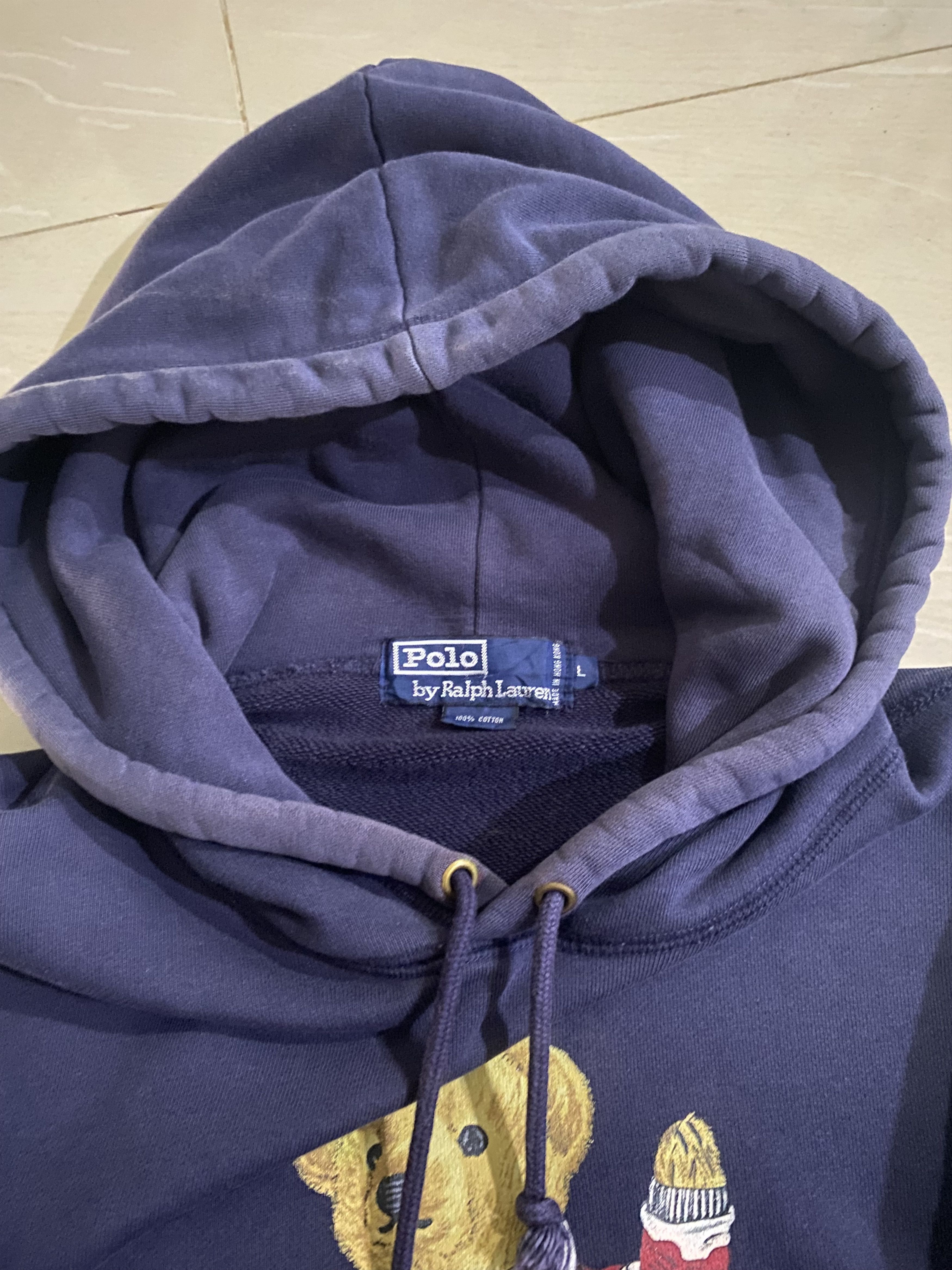 Vintage 90s Polo Bear by Ralph Lauren Hoodie
