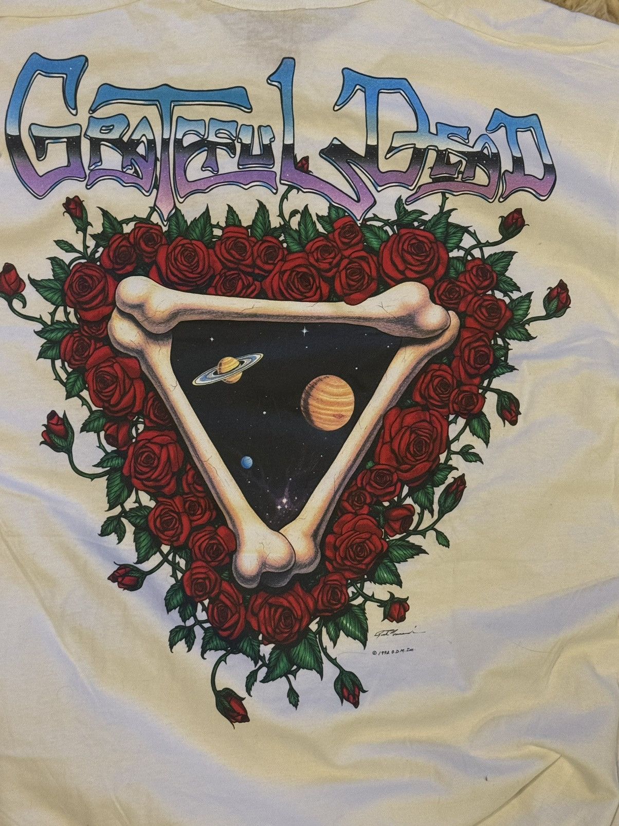 Vintage Vintage 1992 Grateful Dead Space Your Face XL 24/32 Size US XL / EU 56 / 4 - 9 Thumbnail