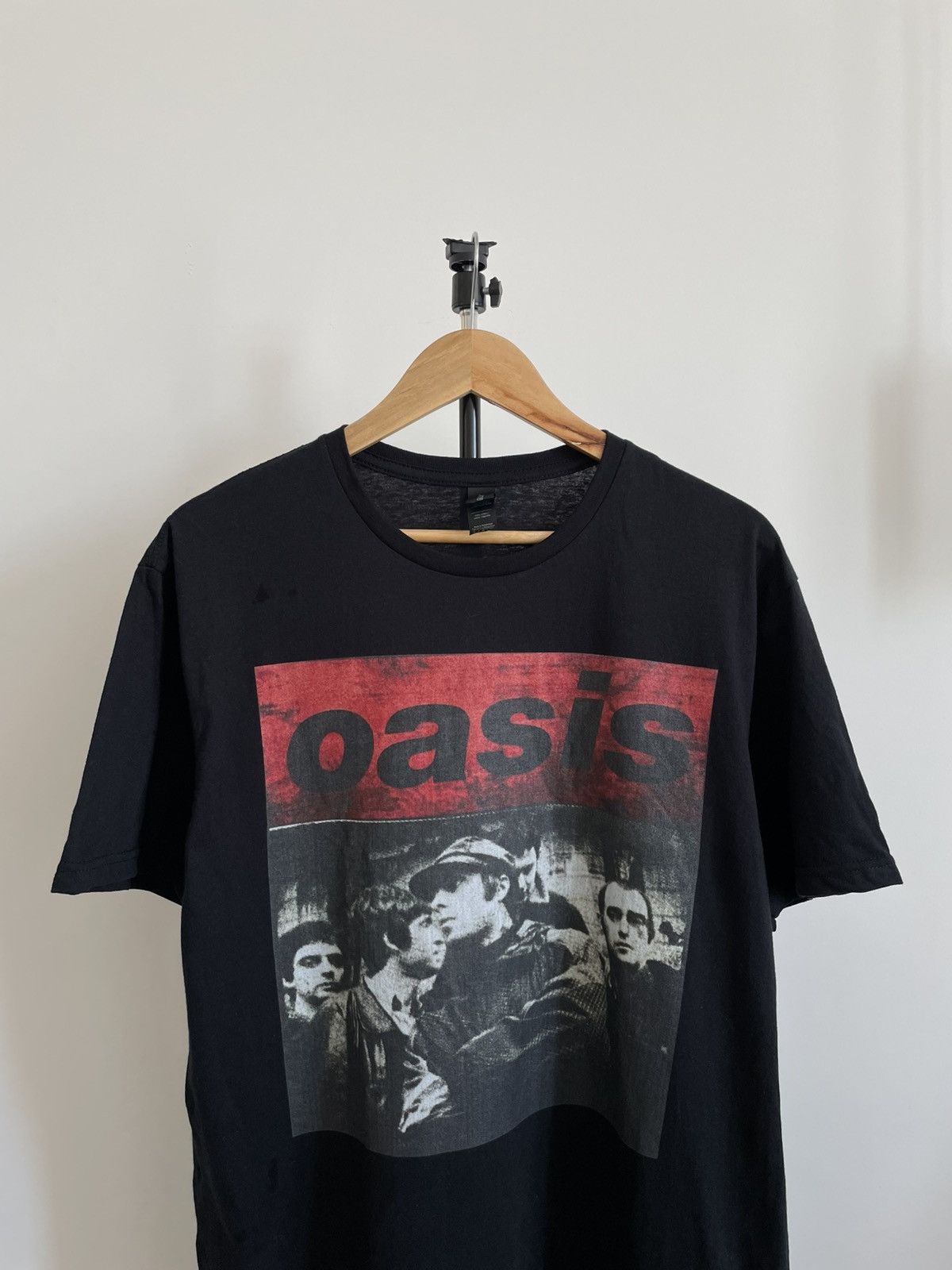 Band Tees Oasis Vintage Band Rock T-Shirt Black Size US L / EU 52-54 / 3 - 2 Thumbnail