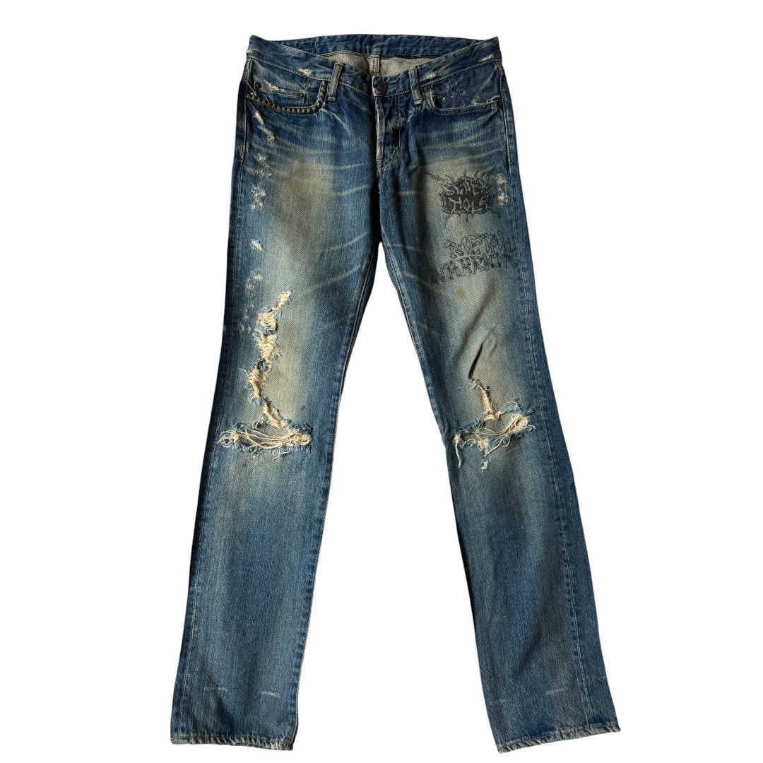 Hysteric Glamour Hysteric Glamour Metal Warrior Studded Denim Size US 32 / EU 48 - 1 Thumbnail