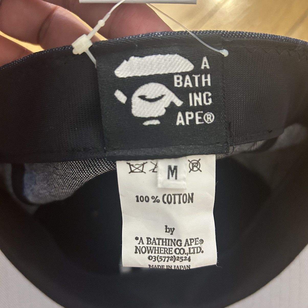 Bape Bape Denim (B) Baseball Cap Size ONE SIZE - 2 Thumbnail