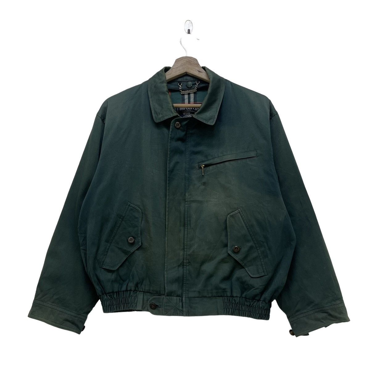 Burberry 🔥Vintage Sunfaded Burberrys Nova Check Size Small Size US S / EU 44-46 / 1 - 2 Thumbnail