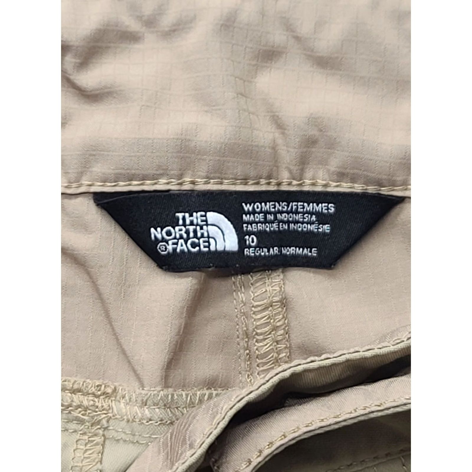 The North Face The North Face Pants Womens Regular Beige 10x32 Aphrodite 2.0 Convertible Hiking Cargo Pants Mens? Womens Size 32" / US 10 / IT 46 - 2 Thumbnail