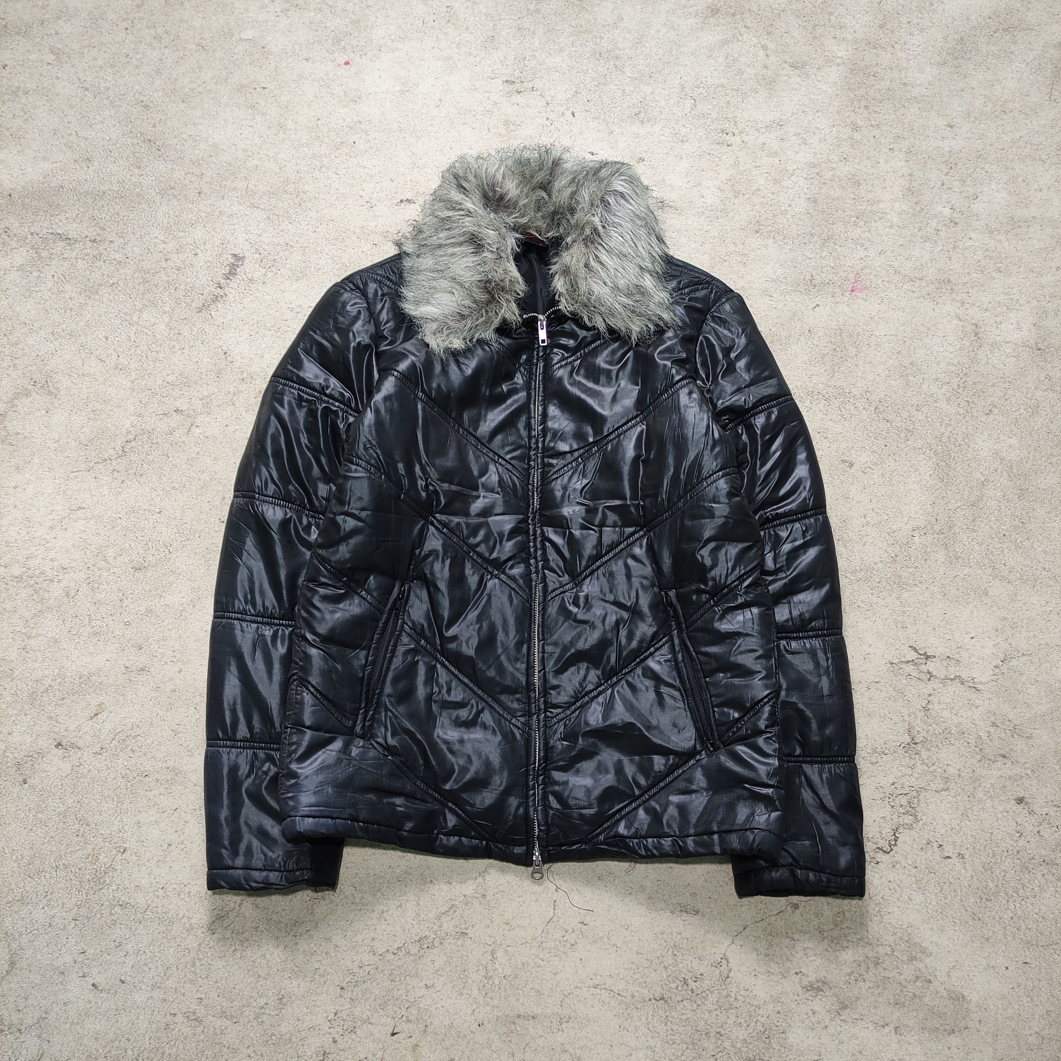 Tornado Mart JACKROSE FUR FAUX JACKET STYLE TORNADO MART Size US M / EU 48-50 / 2 - 2 Thumbnail