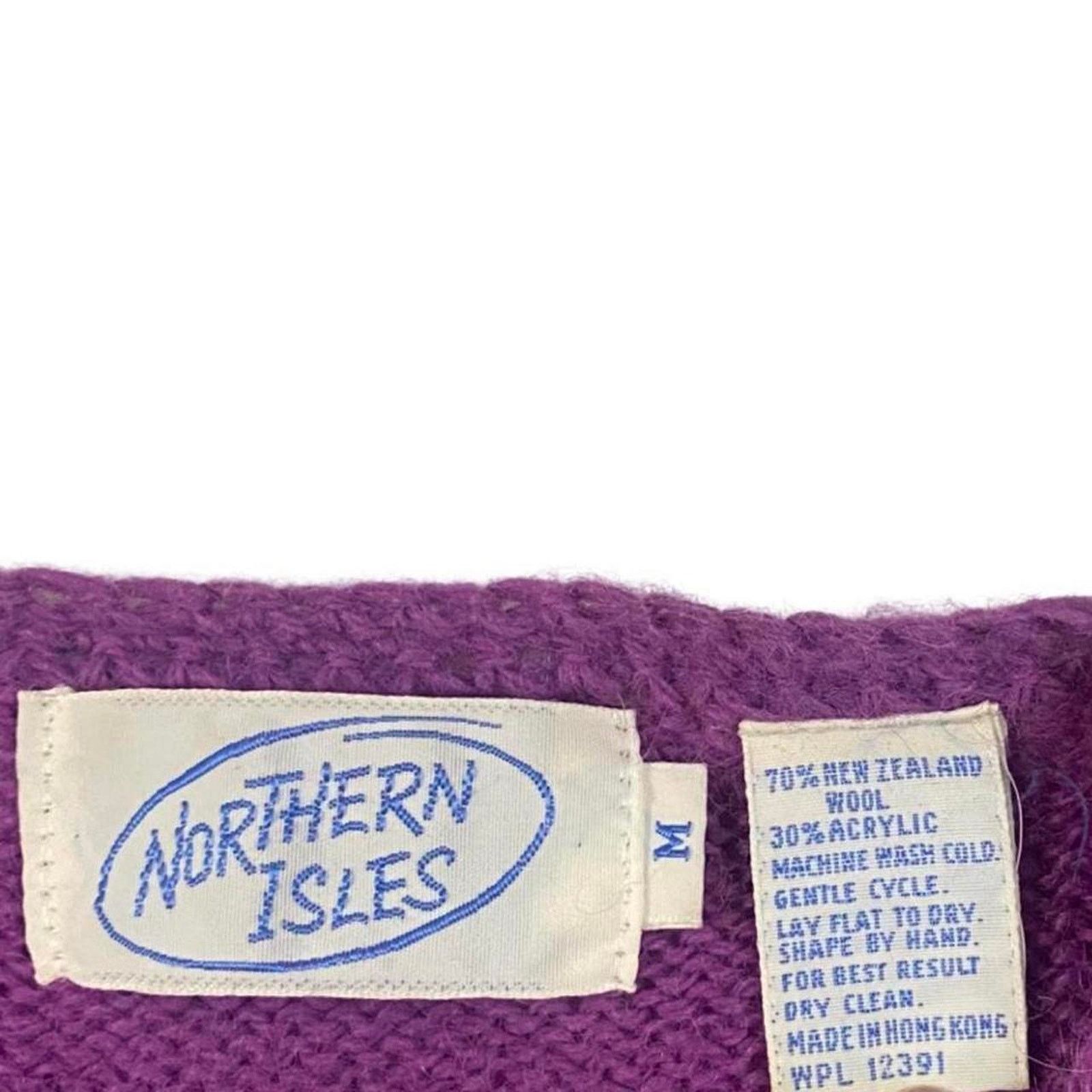 Other Vintage sweater pullover sz M New Zealand wool northern isle Size M / US 6-8 / IT 42-44 - 3 Thumbnail