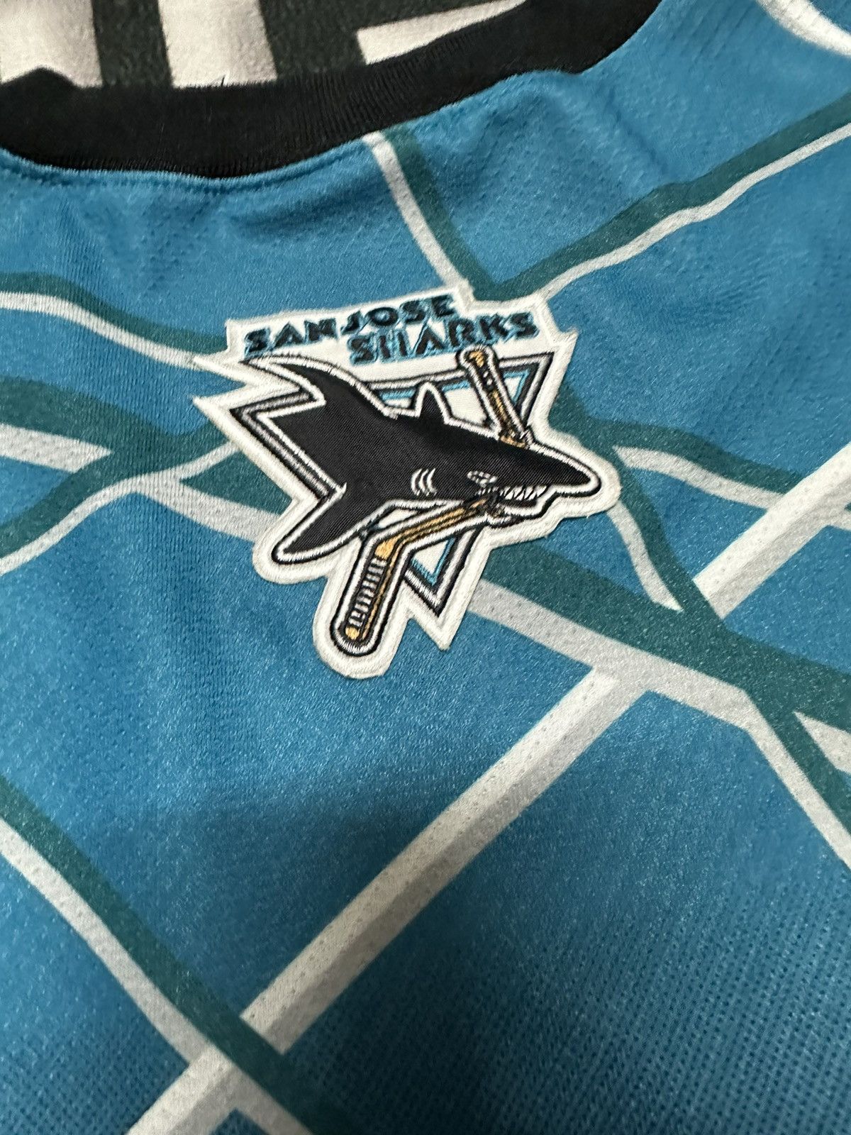 Nike nike San jose shark hockey ice jersey Size US XXL / EU 58 / 5 - 3 Thumbnail