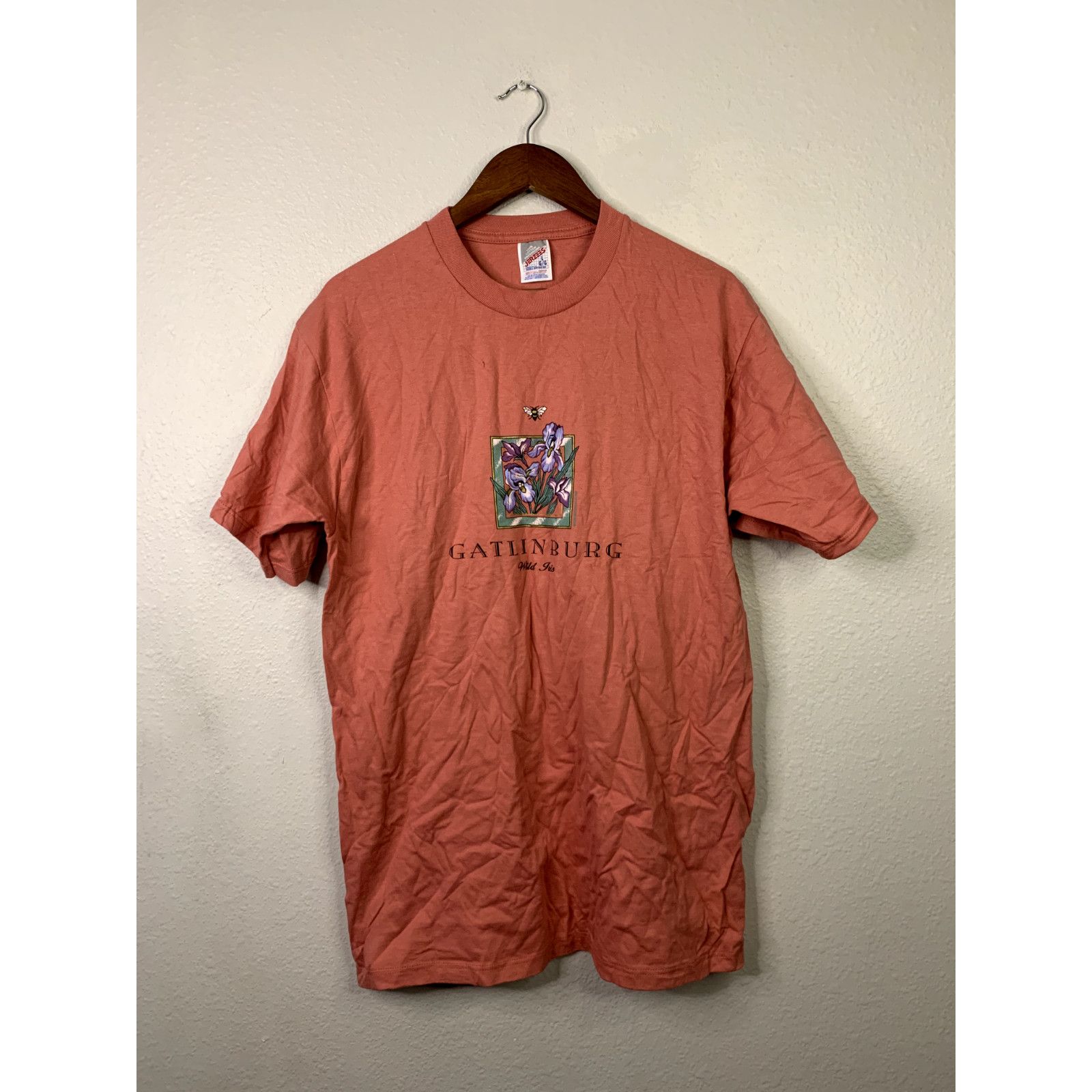 Jerzees Vintage Test Print Tee L USA Gatlinburg Maryland 90s Shirt Size US L / EU 52-54 / 3 - 1 Thumbnail