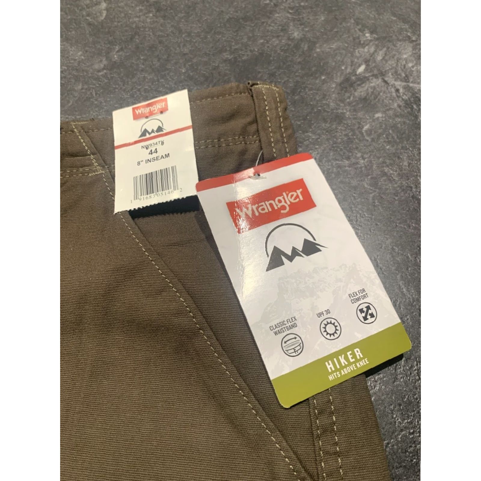 Wrangler VINTAGE Wrangler Mens Canvas Cargo Utility Hiker Shorts Size 44 Brown Size US 44 / EU 60 - 2 Thumbnail