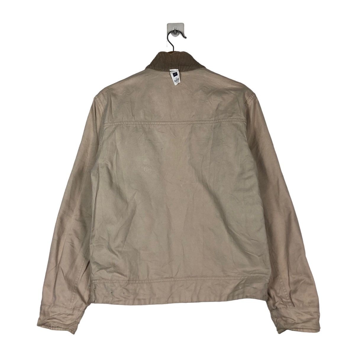 Japanese Brand 🔥Vintage Cropped Biker Jacket Gap Reversible Multi Pocket Size US S / EU 44-46 / 1 - 17 Thumbnail
