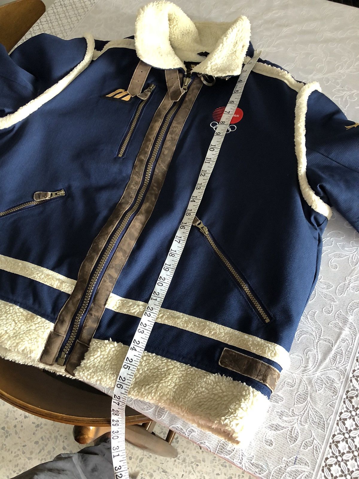 Vintage Vintage Mizuno 1998 Nagano Olympic Winter Jacket Japan Teams Size US M / EU 48-50 / 2 - 23 Thumbnail