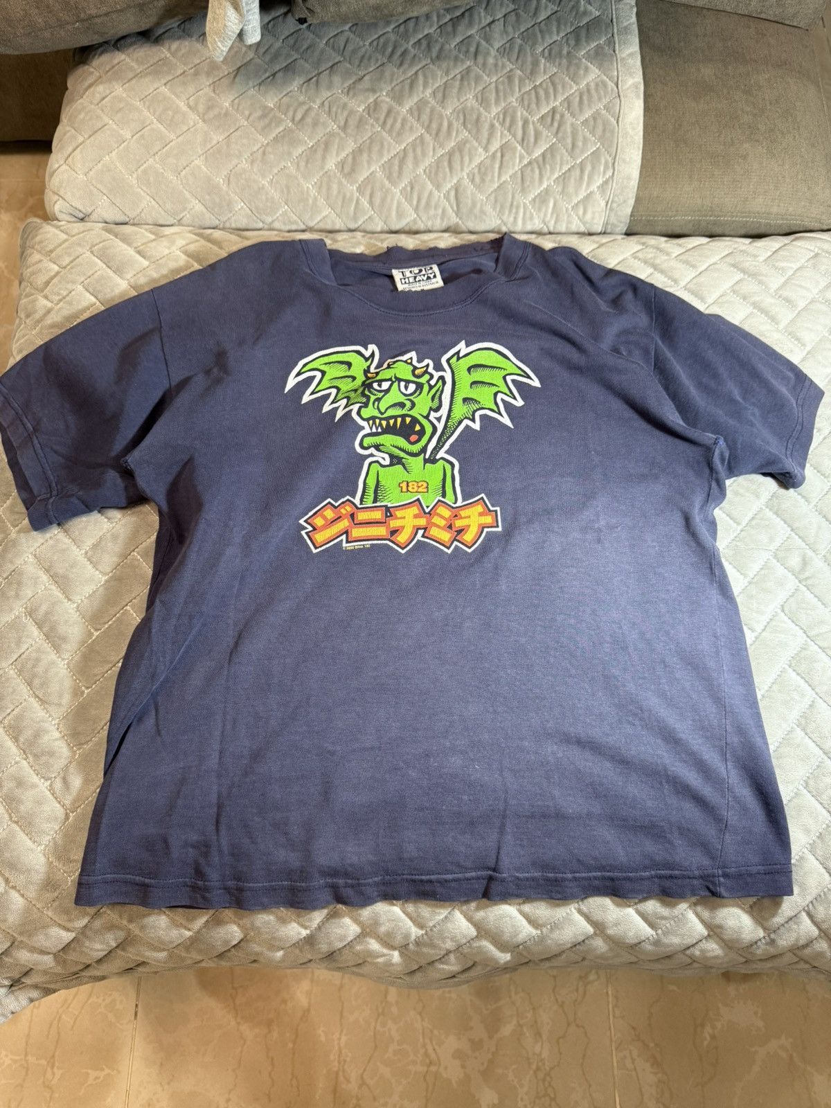 Vintage 2000 Blink 182 Japanese Devil Size US M / EU 48-50 / 2 - 1 Thumbnail