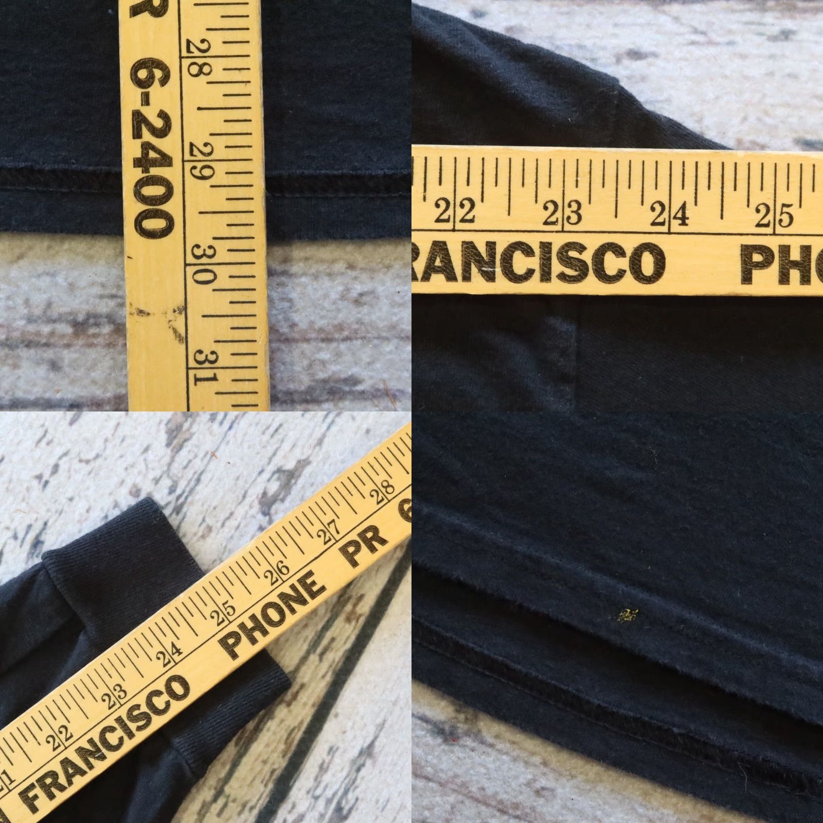 Vintage VINTAGE California Choppers San Francisco 415 Long Sleeve Tee Mens XL Black Shirt T-Shirt Size US XL / EU 56 / 4 - 8 Thumbnail