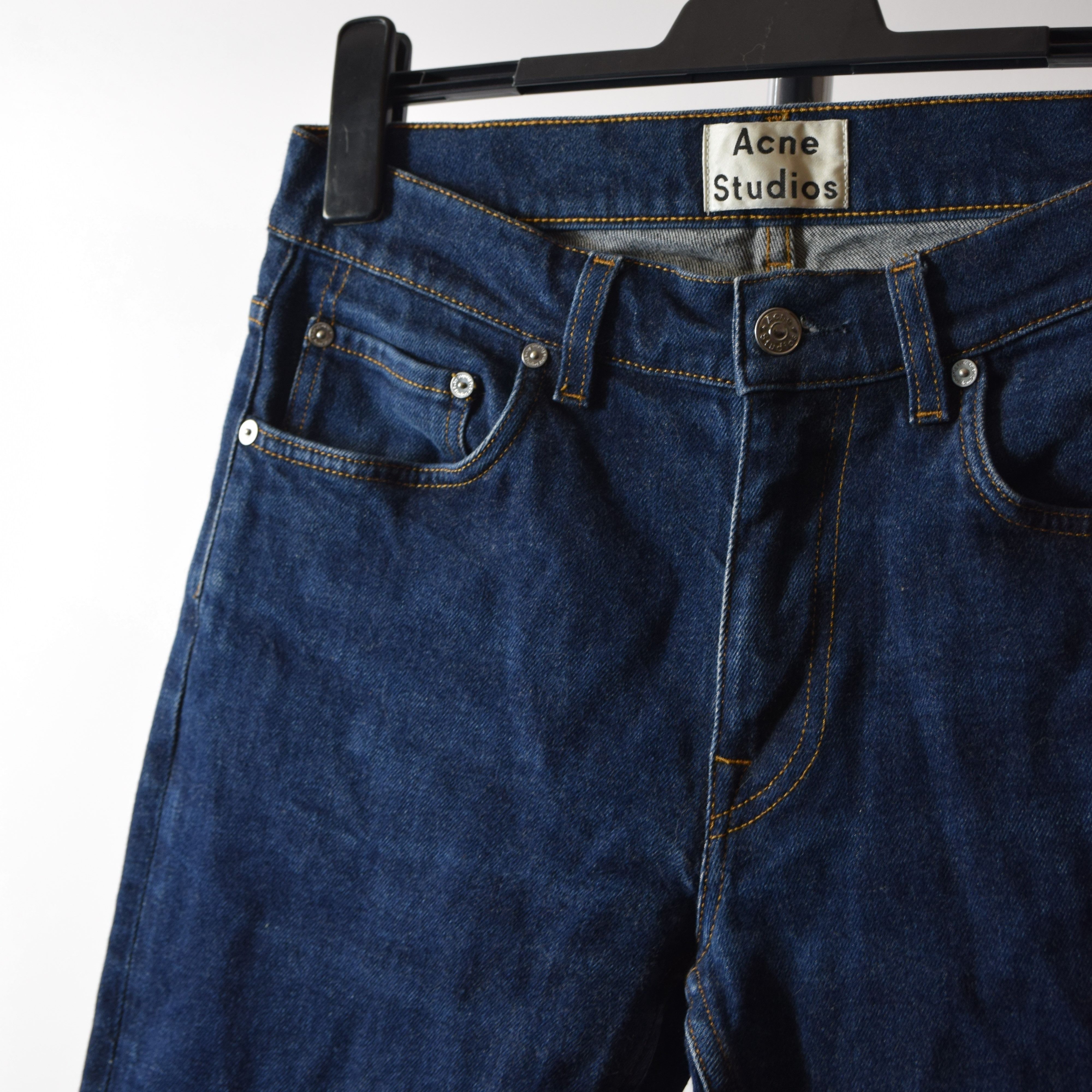 Acne Studios Acne Studios Ace RAW Washed Denim Pants SLIM SKINNY Size US 32 / EU 48 - 5 Thumbnail