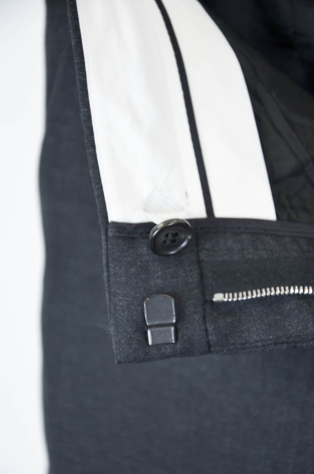 Marni MARNI Charcoal Virgin Wool Tailored Trousers - IT42 Size 28" / US 6 / IT 42 - 8 Thumbnail
