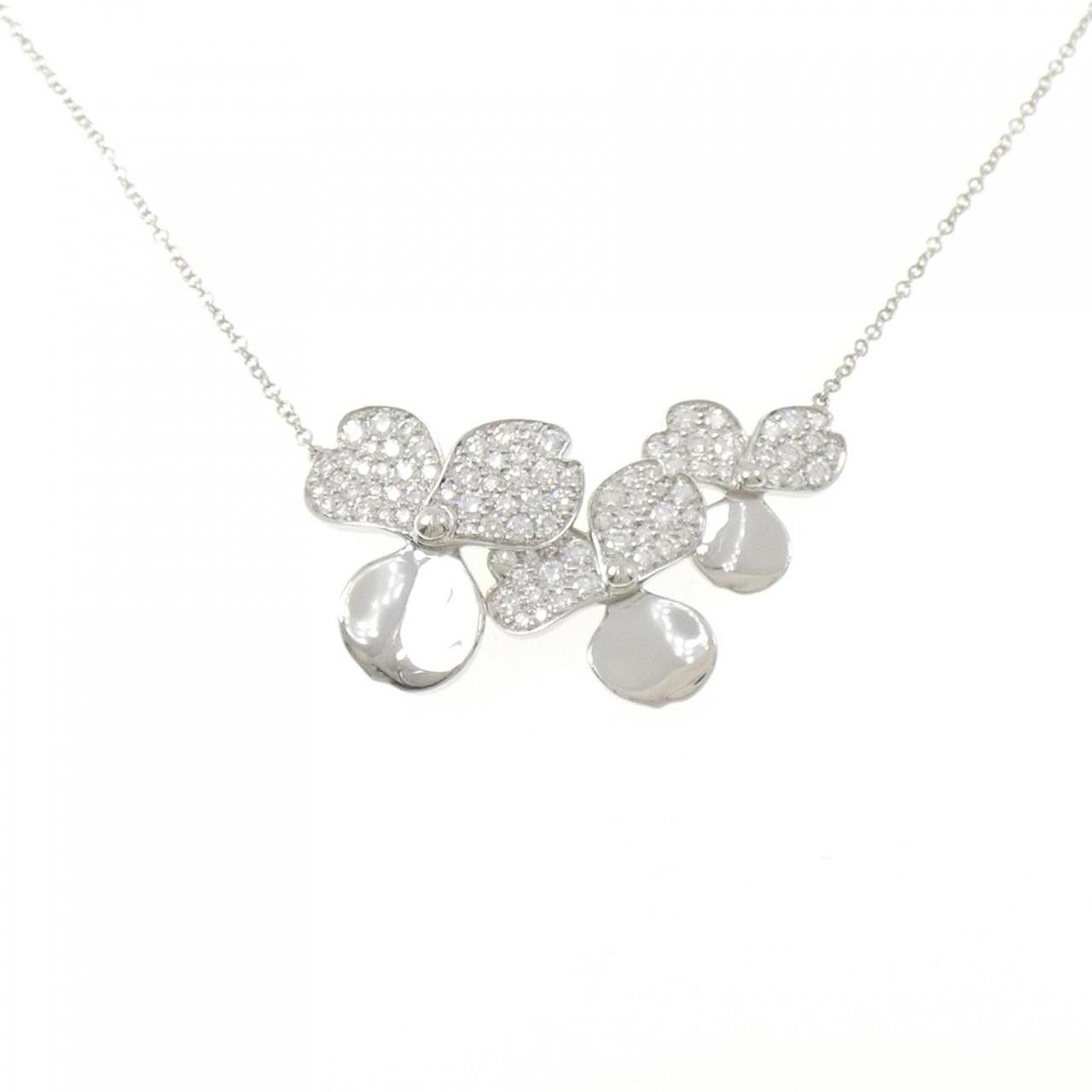 Tiffany & Co. Tiffany & Co. Tiffany Paper Flower Cluster Platinum950 Diamond Necklace Precious Metal Necklace DUTY FREE for USA Size ONE SIZE - 1 Thumbnail