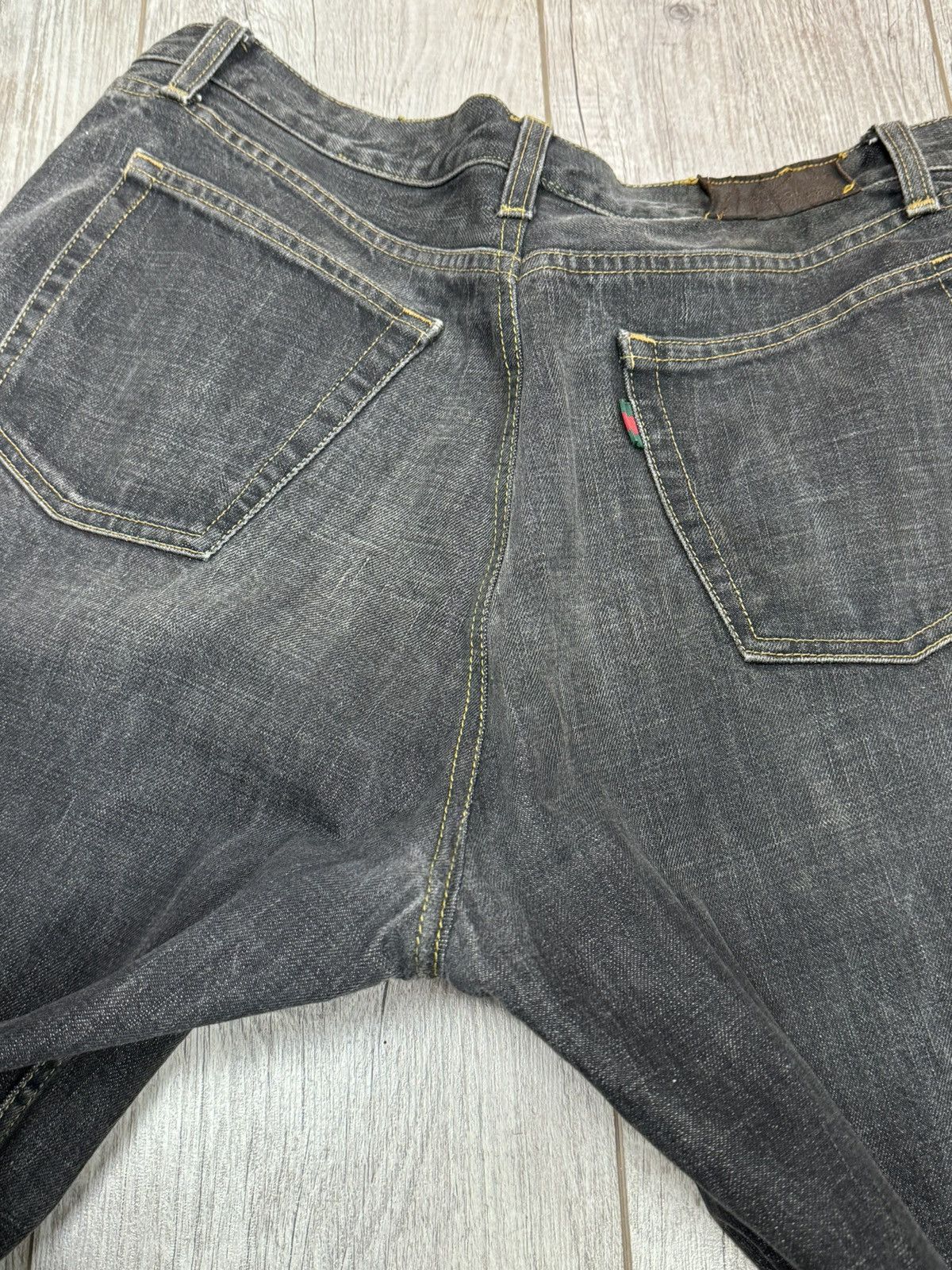 Designer GUCCI RARE VINTAGE JEANS 90S MADE IN ITALY 🇮🇹 Size US 34 / EU 50 - 21 Thumbnail