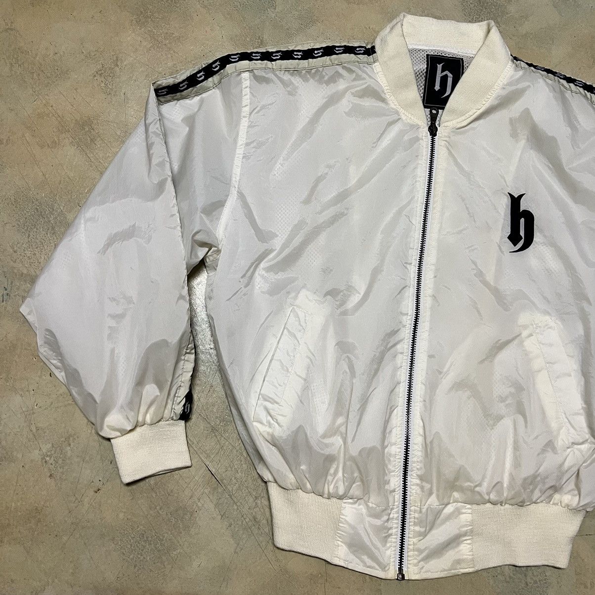 Honda × Japanese Brand Dj Honda Big Logo Windbreaker Bomber Style Jacket Size US L / EU 52-54 / 3 - 9 Thumbnail