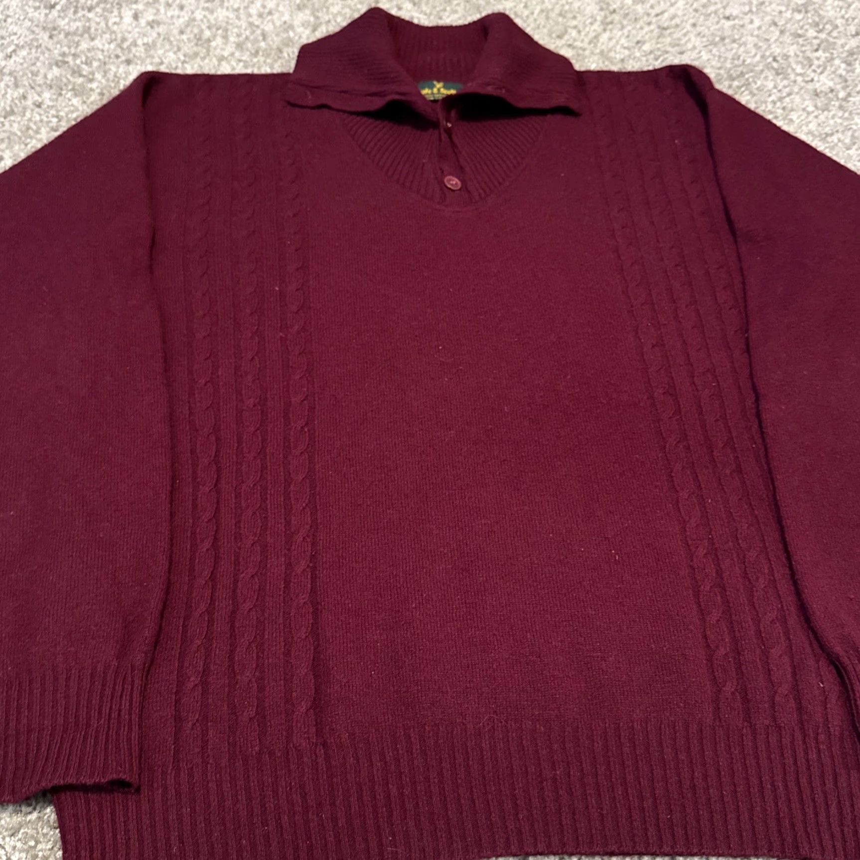 Lyle & Scott VINTAGE Lyle & Scott Sweater Shirt? Size US M / EU 48-50 / 2 - 3 Thumbnail