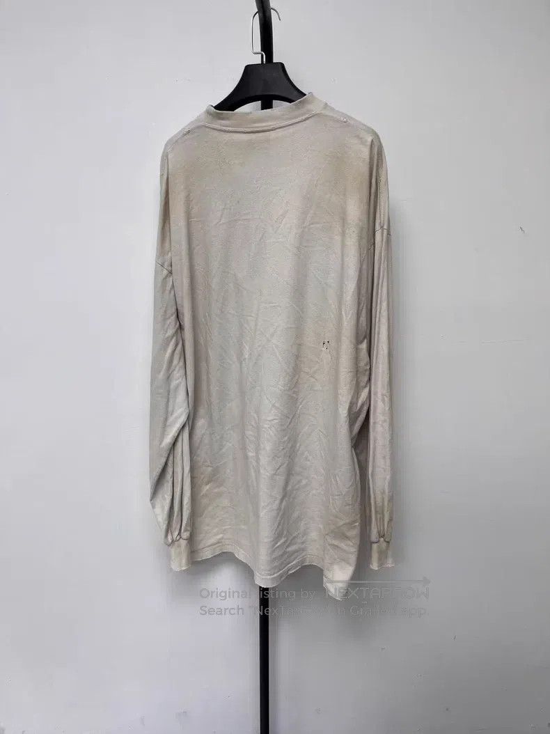 Balenciaga Balenciaga Crew Neck Printed Long Sleeve T-Shirt Size US L / EU 52-54 / 3 - 2 Thumbnail