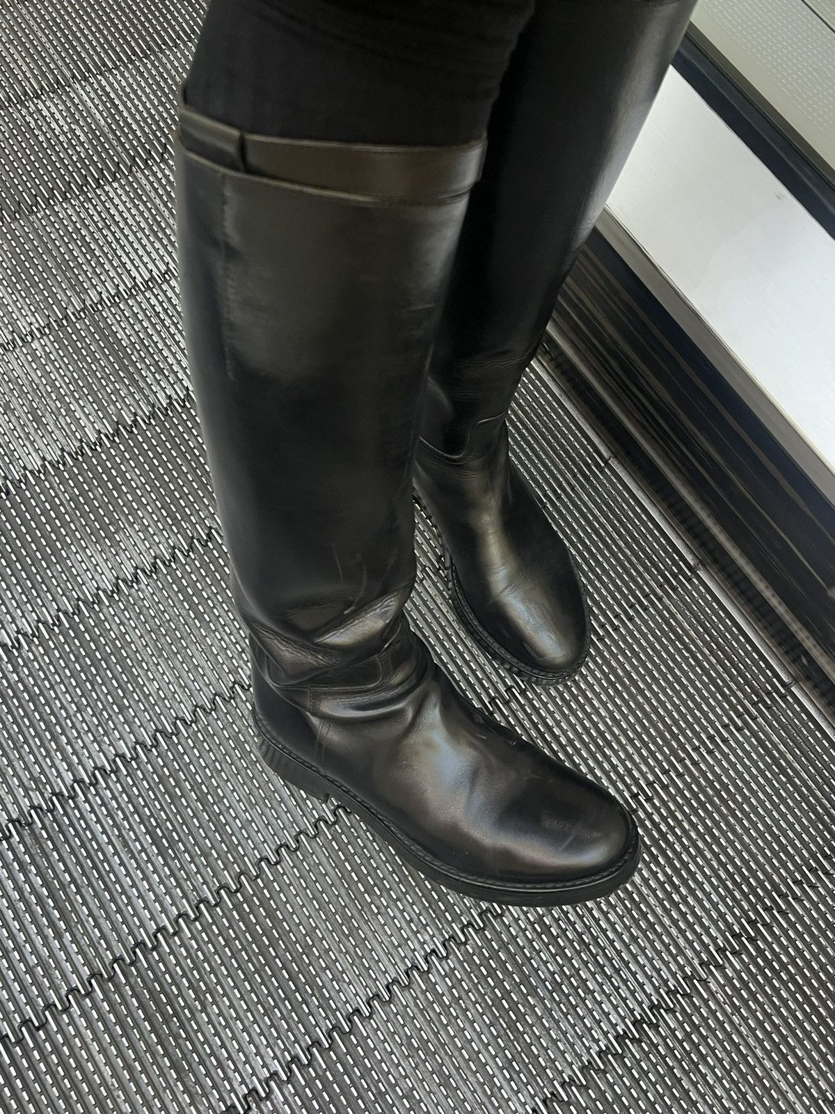 Ann Demeulemeester Ann Demeulemeester Black Stan Riding Boots Size US 10.5 / EU 43-44 - 3 Thumbnail