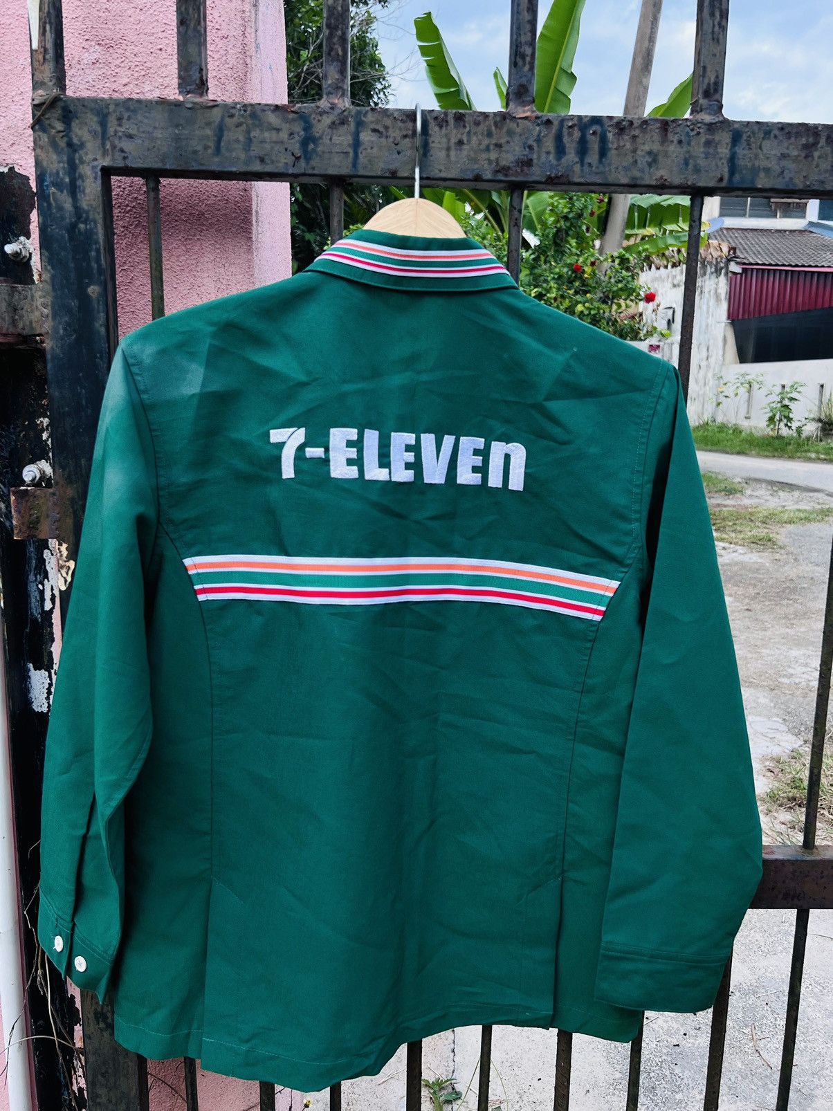 Vintage LAST DROP!! Vtg 7/11 Work Jacket S 7 11 Cycling Street Wear Size US S / EU 44-46 / 1 - 4 Thumbnail