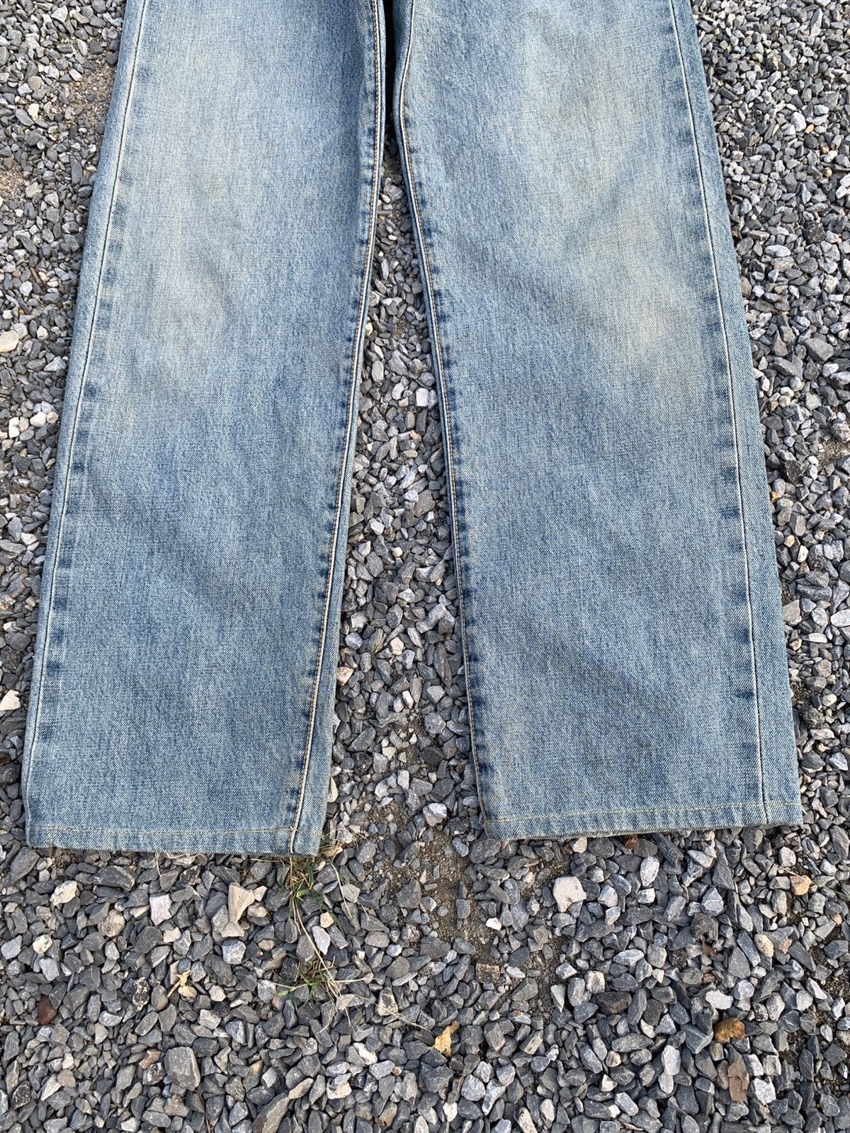 Kapital VINTAGE EDWIN SELVEDGE RUSTY FADED DISTRESSED DENIM Size US 27 - 7 Thumbnail