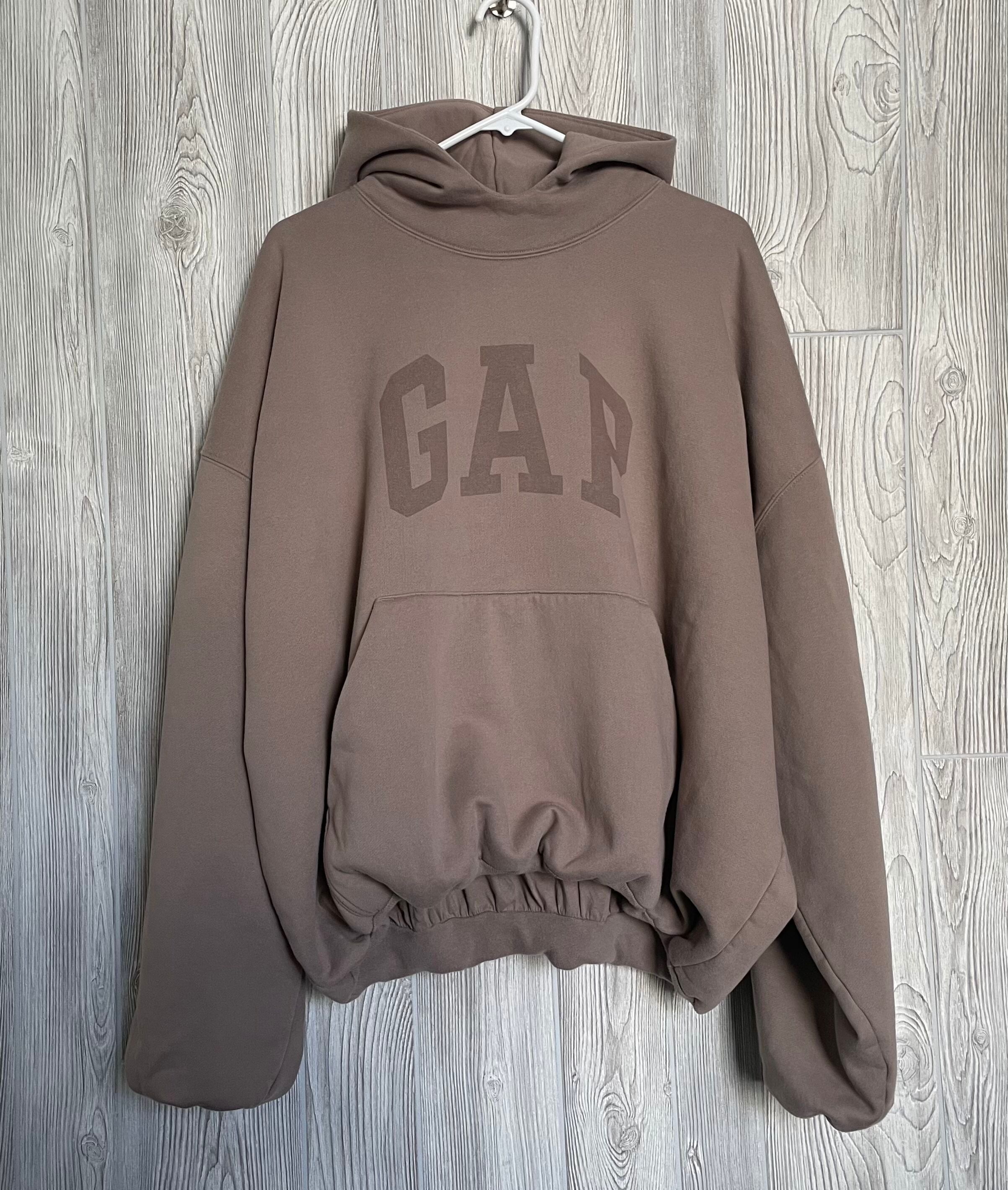 image of Gap x Kanye West Exclusive Color Biege Dove Hoodie in Beige, Men's (Size Small)