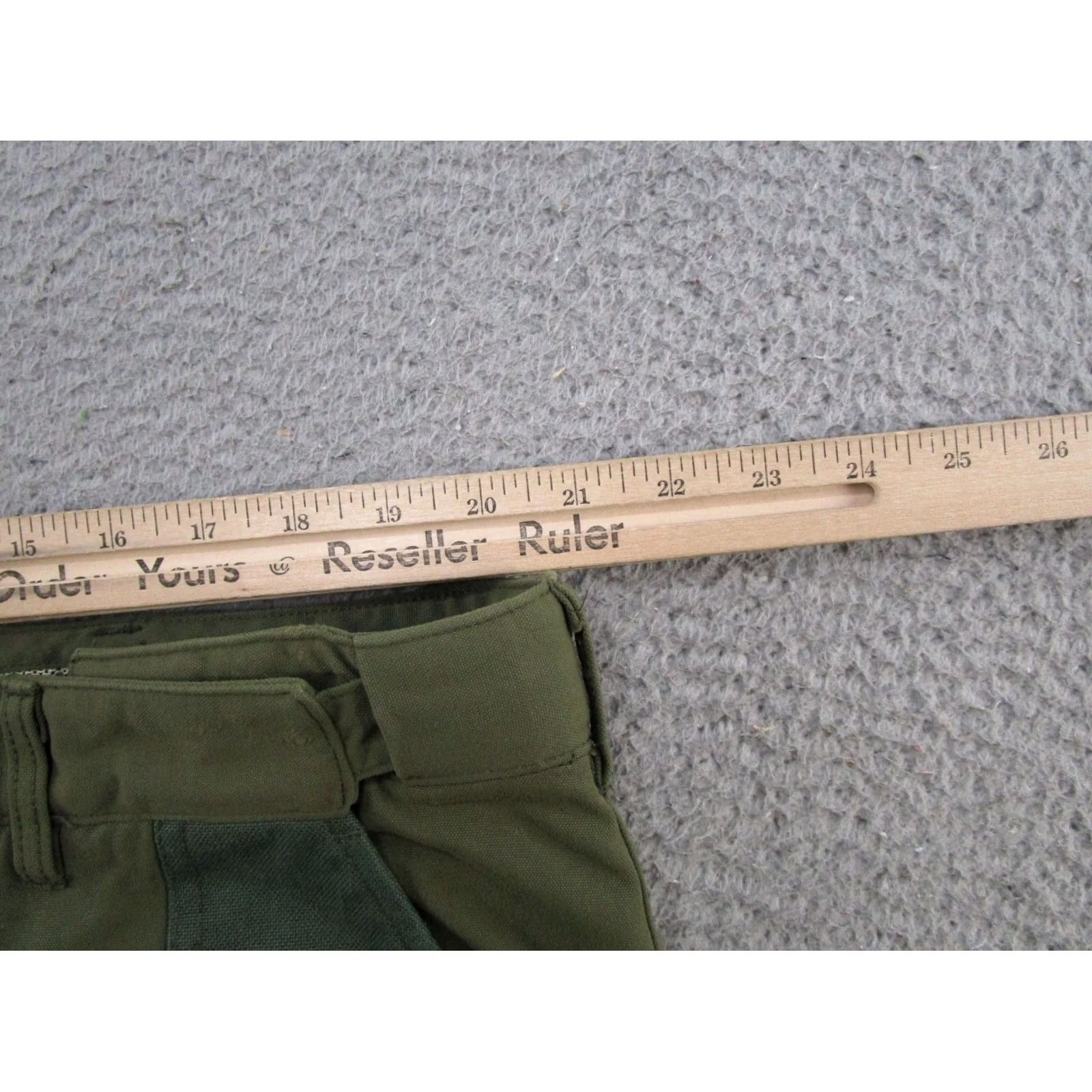 Vintage LL Bean Pants 42x29 Green Upland Briar Field Double Front Brush Guard Hunt READ Pants Green 42x29 Casual Workwear Mens Size US 42 / EU 58 - 6 Thumbnail