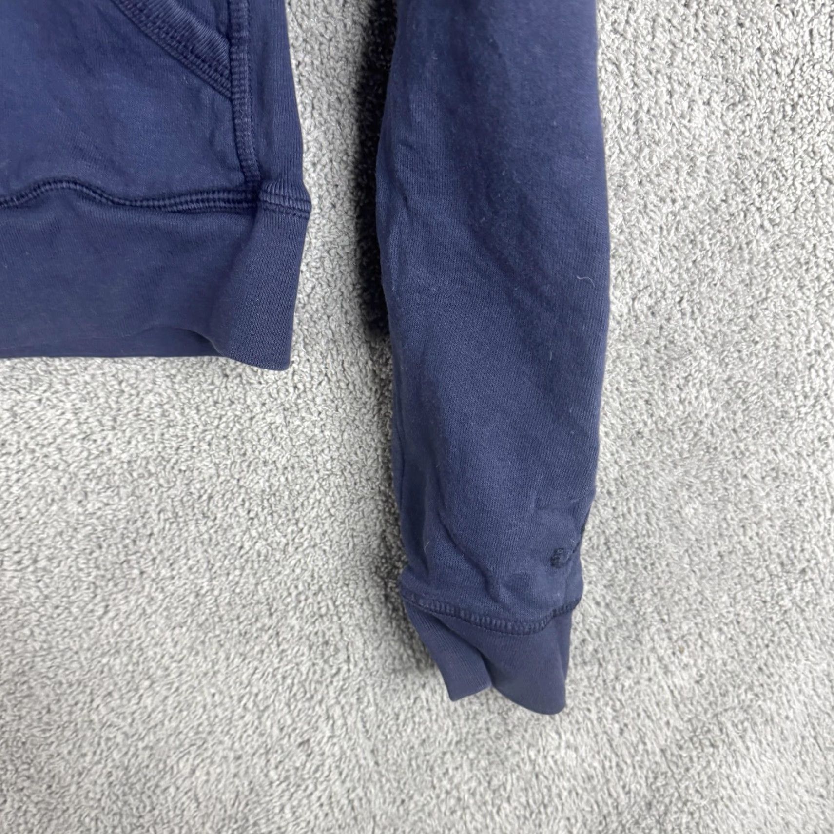 Juicy Couture Juicy Couture Hoodie Womens XL Petite Full Zip Fleece Navy Back Crown Heart Embroidered Logo Pockets Crew Neck Size XL / US 12-14 / IT 48-50 - 3 Thumbnail