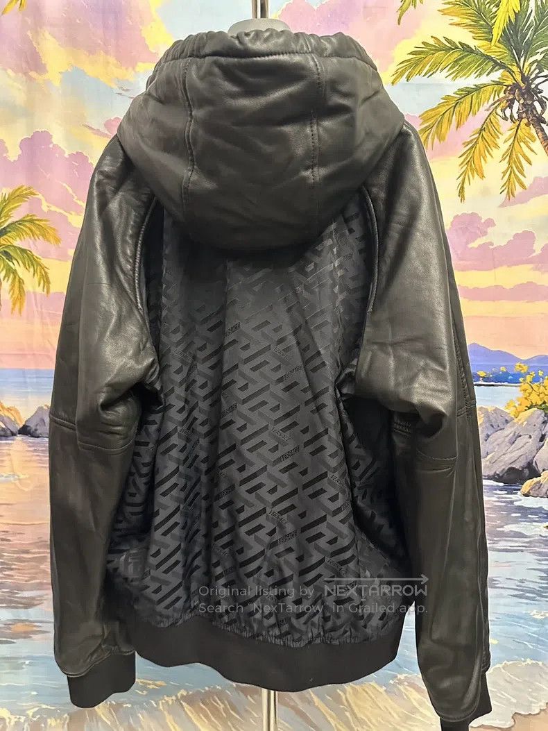 Versace Versace Main line maze series patchwork hooded leather jac Size US M / EU 48-50 / 2 - 2 Thumbnail