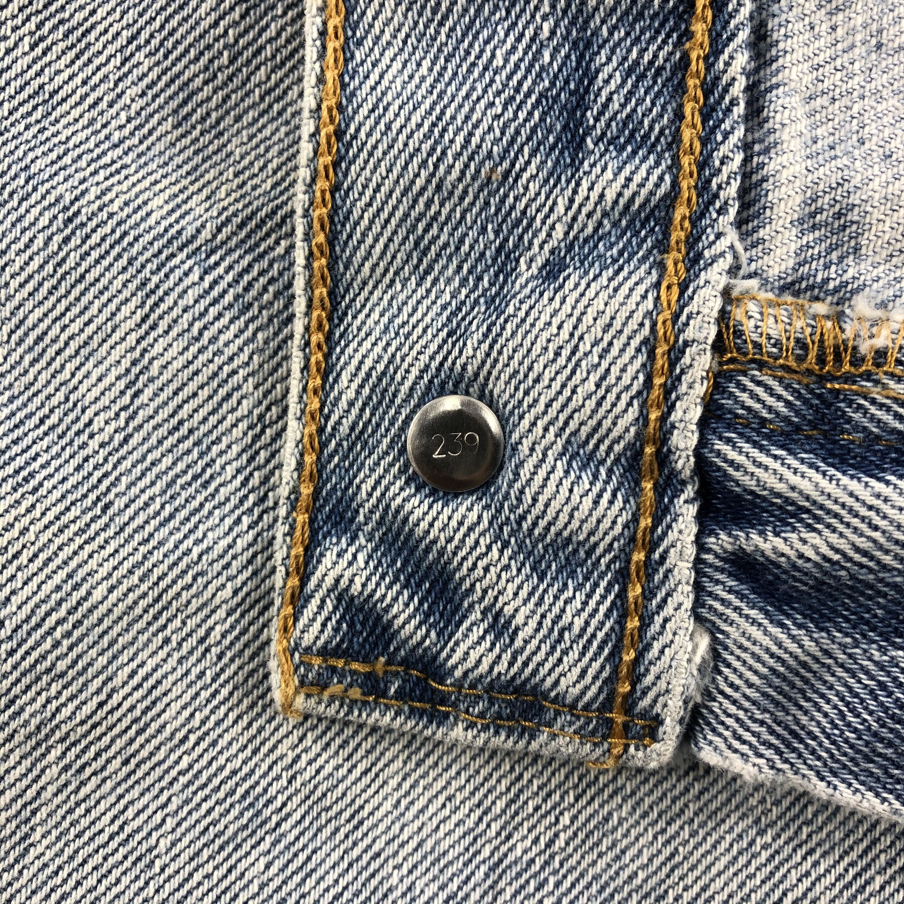 Levi's Vintage Levis Jeans Lot 505 Light Washed Denim-J970 Size US 33 - 9 Thumbnail
