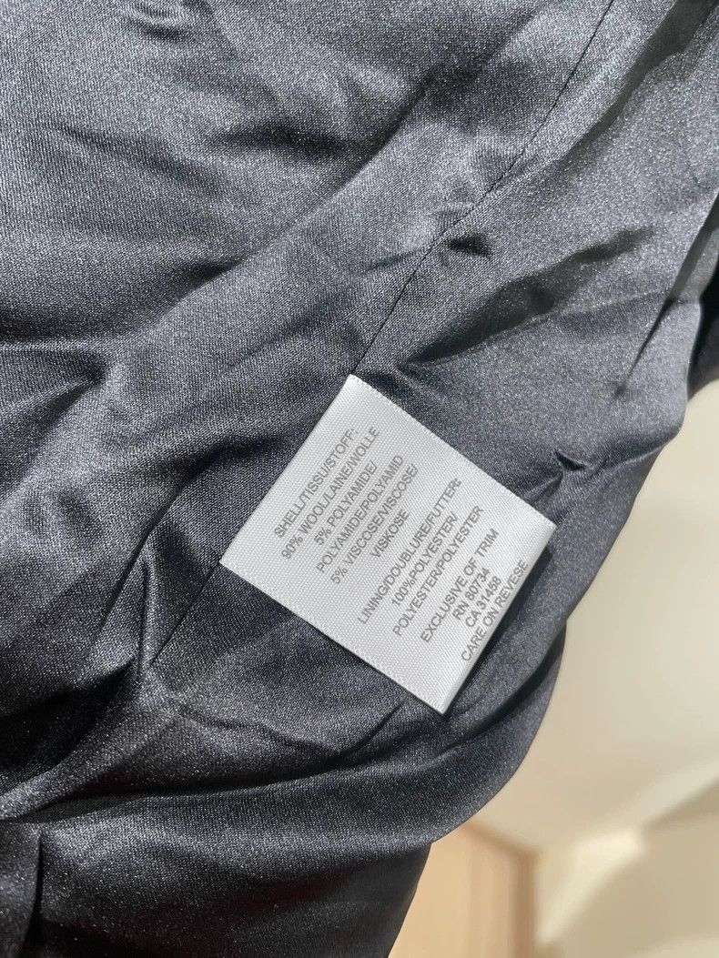 Helmut Lang HELMUT LANG Women's woolen overcoat with strong fringes an Size M / US 6-8 / IT 42-44 - 6 Thumbnail