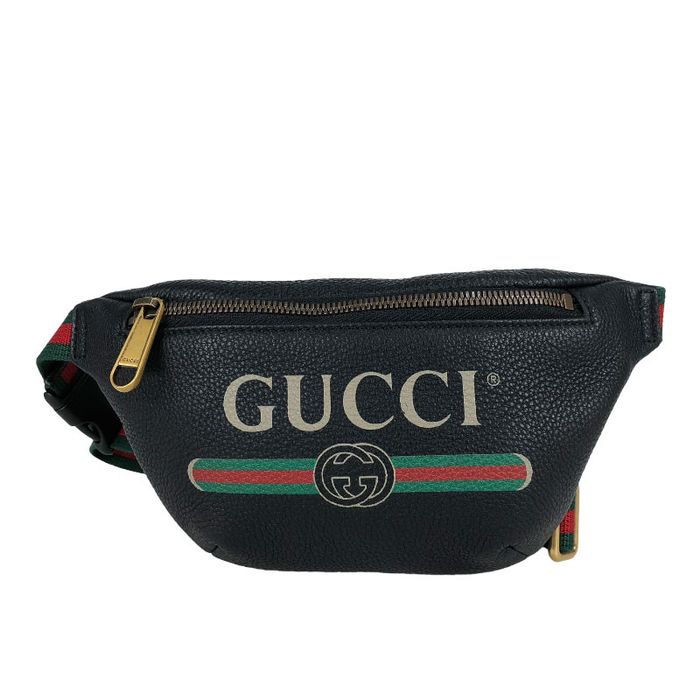 Gucci Gucci Bum Bag Belt Bag Body Bag Black | Grailed