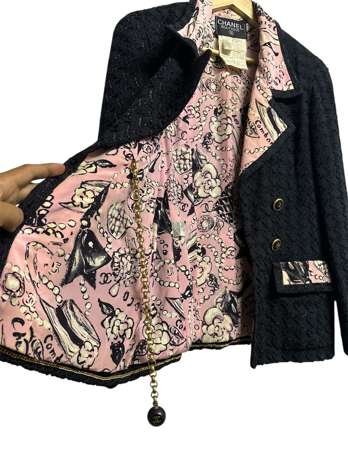 Chanel CHANEL RUNWAY 1993 JACKET Size S / US 4 / IT 40 - 2 Thumbnail