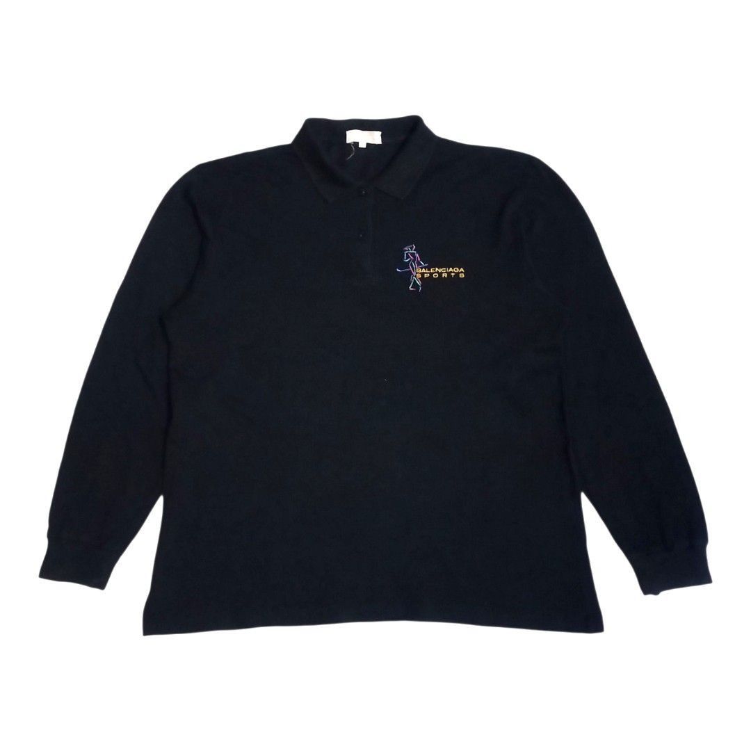 Balenciaga VINTAGE balenciaga long slevee shirt Size US M / EU 48-50 / 2 - 1 Thumbnail