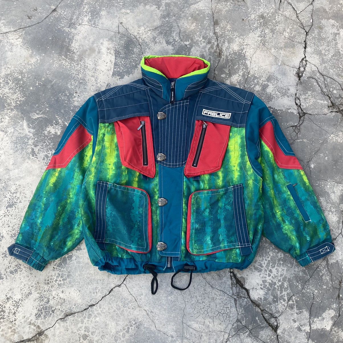 Japanese Brand FABLICE Vintage Ski Jacket Size US M / EU 48-50 / 2 - 7 Thumbnail