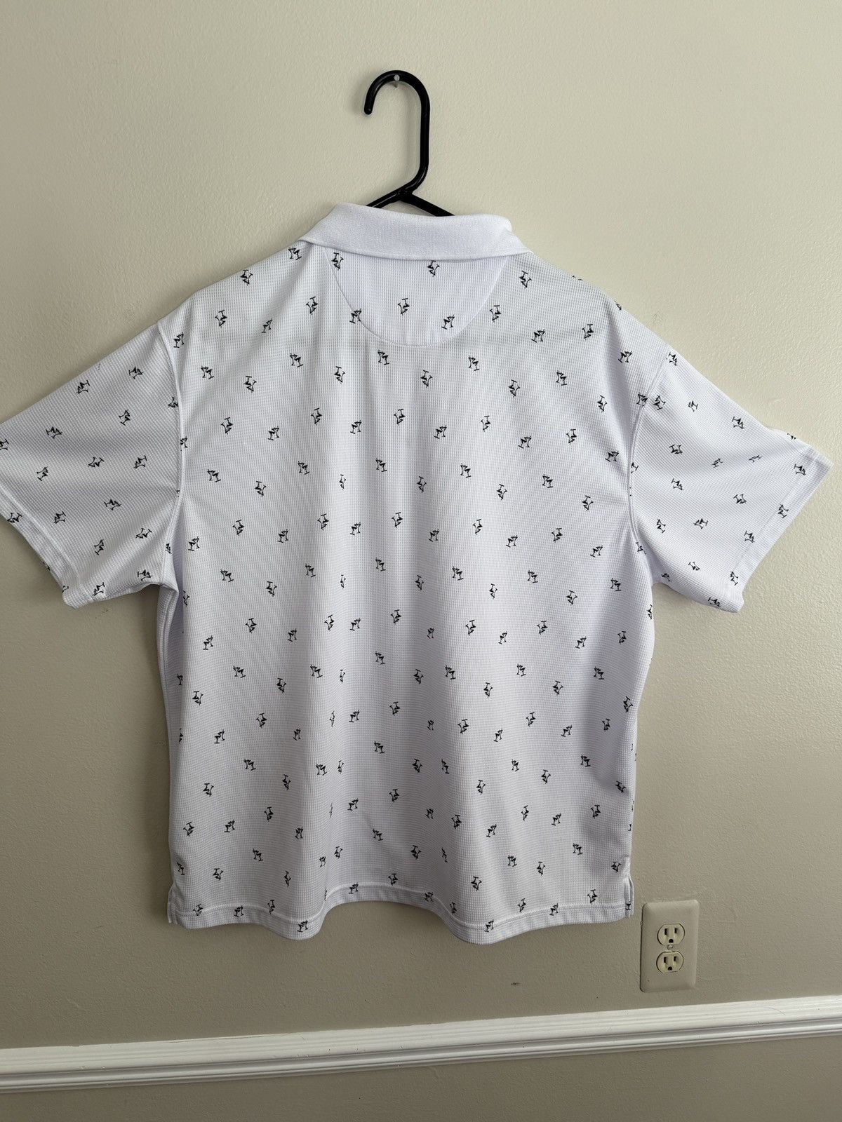 Haggar Haggar White Polo (New, Barely Worn) Size US XL / EU 56 / 4 - 5 Thumbnail