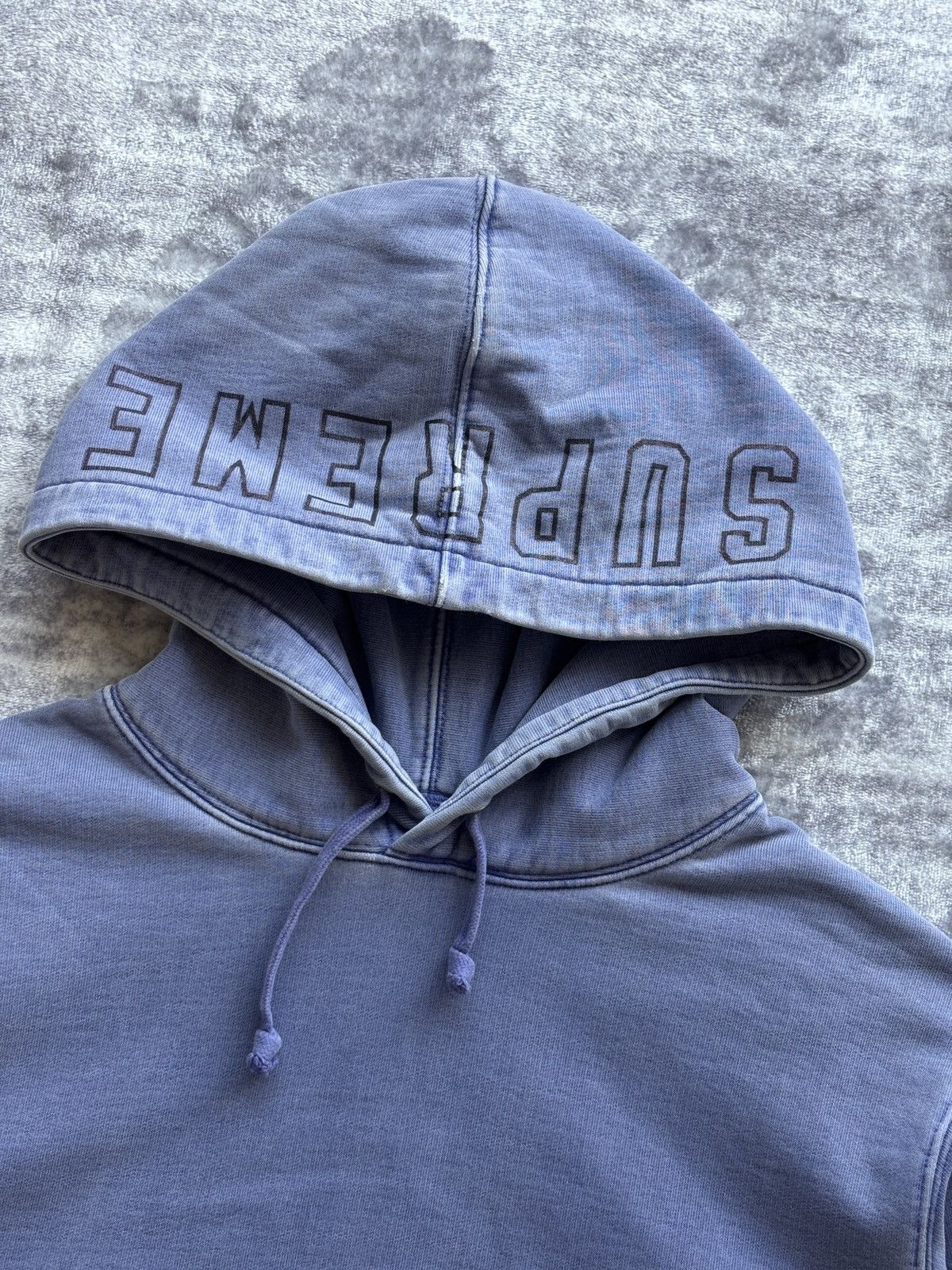 Supreme Rare Supreme SS16 overdyed hoodie Size US L / EU 52-54 / 3 - 2 Thumbnail