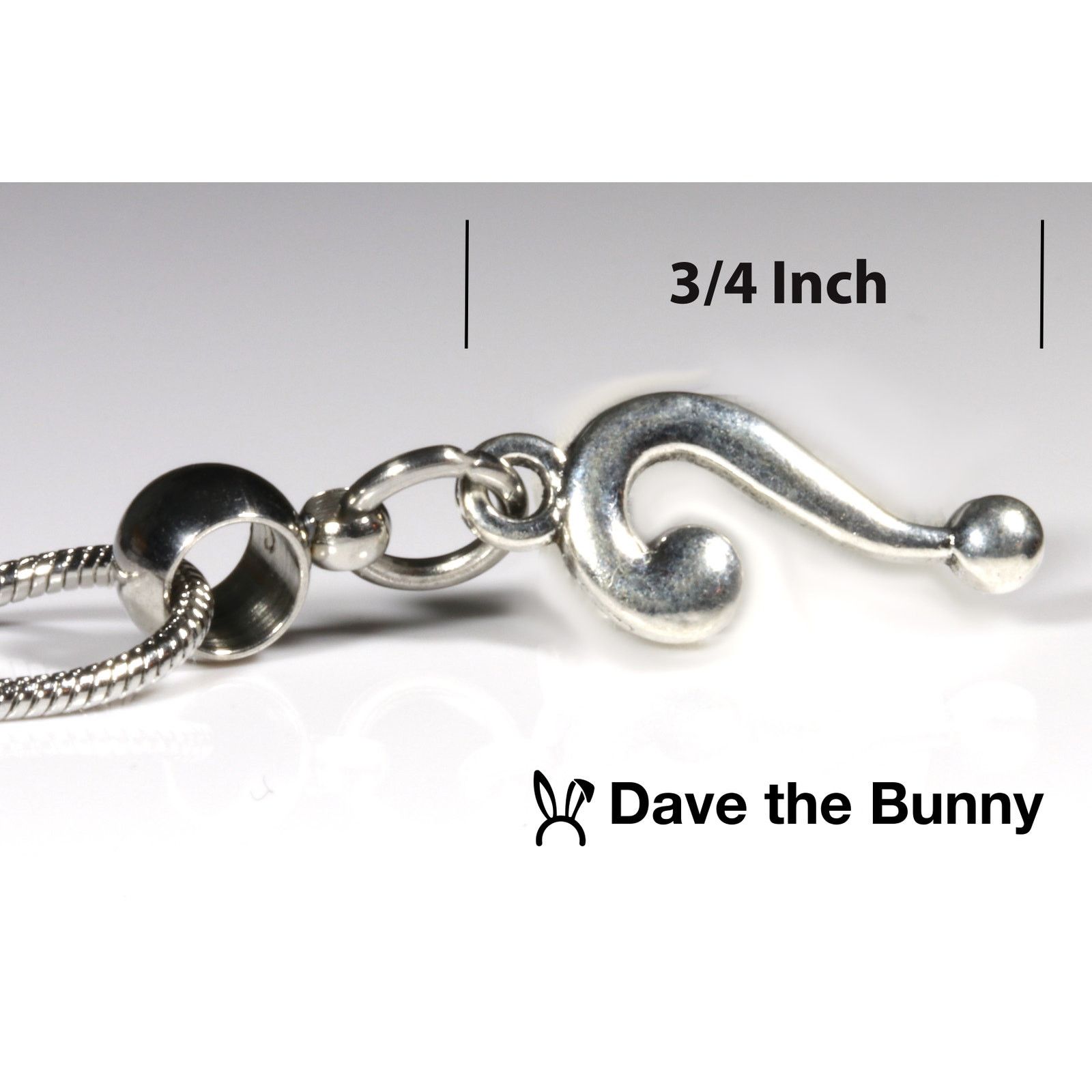 & Other Stories Question Mark Necklace Charm Pendant Size ONE SIZE - 2 Thumbnail