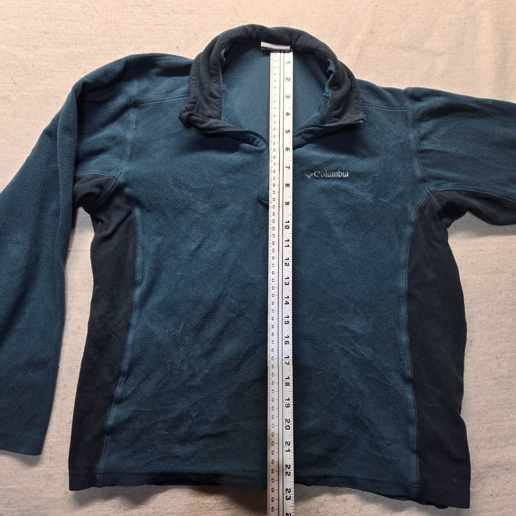 Vintage Columbia Sweater Adult Size S Small Blue Zip Up Light Weight Sweatshirt Womens Size S / US 4 / IT 40 - 6 Thumbnail