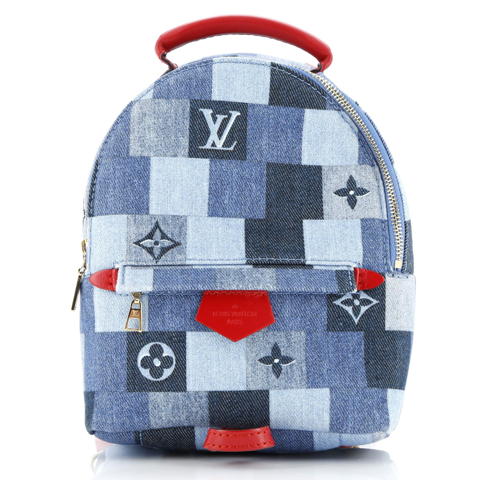 Louis Vuitton Ltd. Ed. Denim Patchwork Palm Springs Size ONE SIZE - 1 Thumbnail