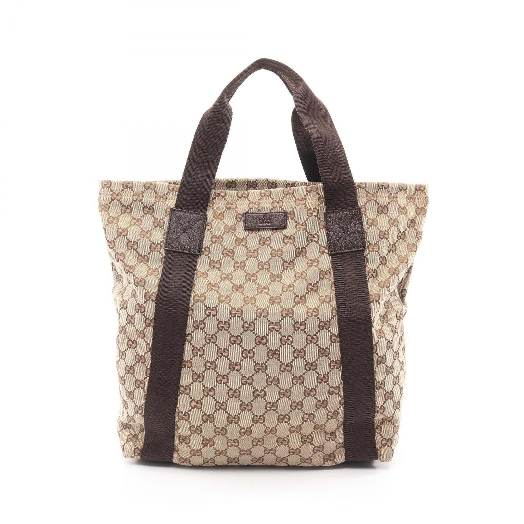 Gucci Gucci Gucci GG Canvas Tote Bag Textile Tote Bag 189669 DUTY FREE for USA Size ONE SIZE - 1 Thumbnail