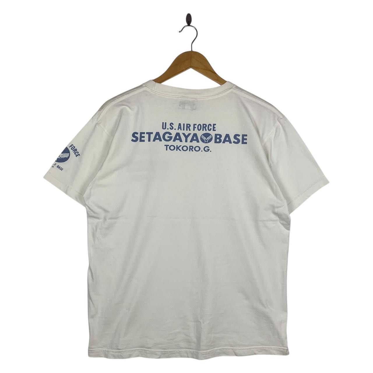 Vintage Vintage PHERROWS BUMBLEBEE USAF Air Force Tee Shirt Top Size US L / EU 52-54 / 3 - 4 Thumbnail